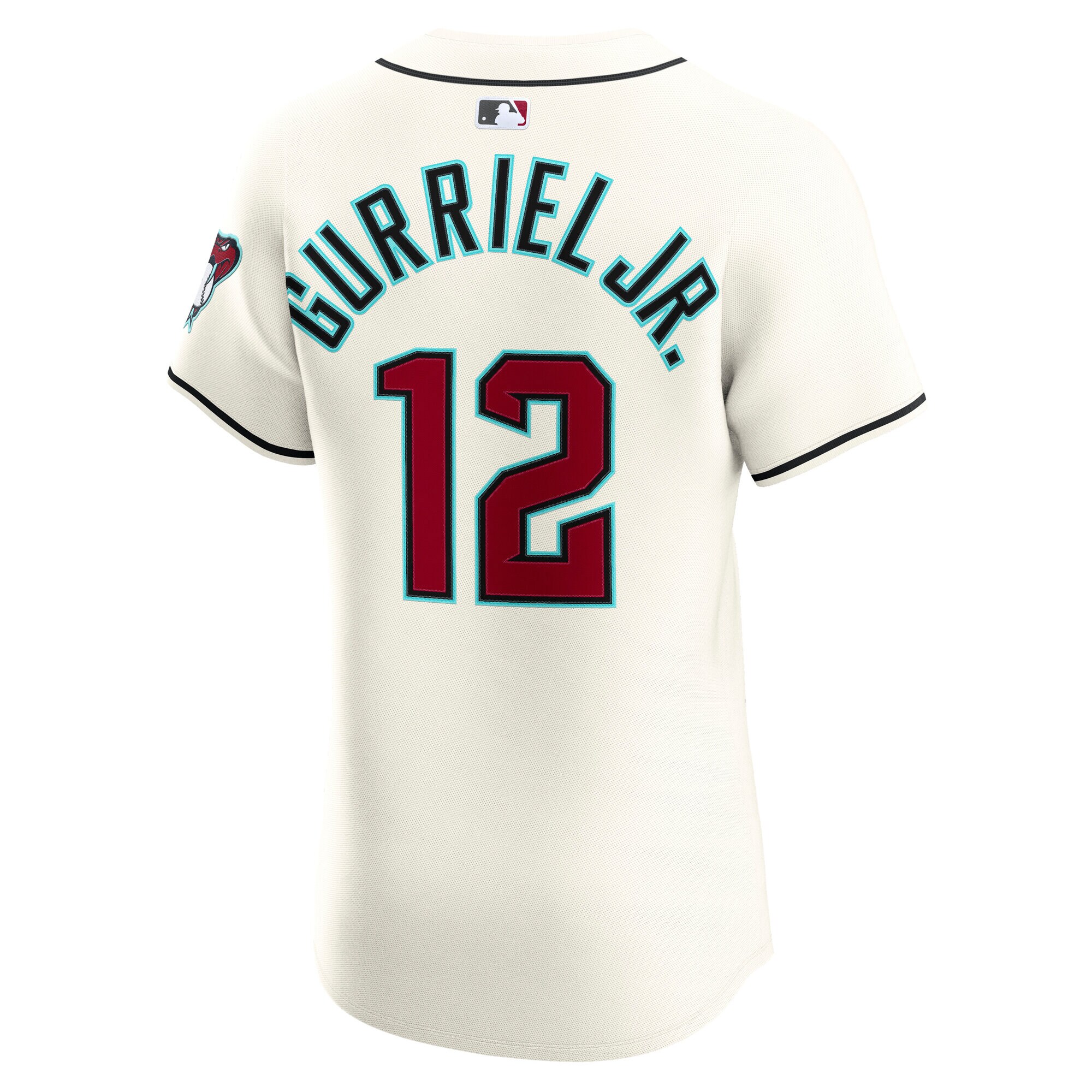 Lourdes Gurriel Jr. Arizona Diamondbacks Nike Home Elite Jersey – Cream