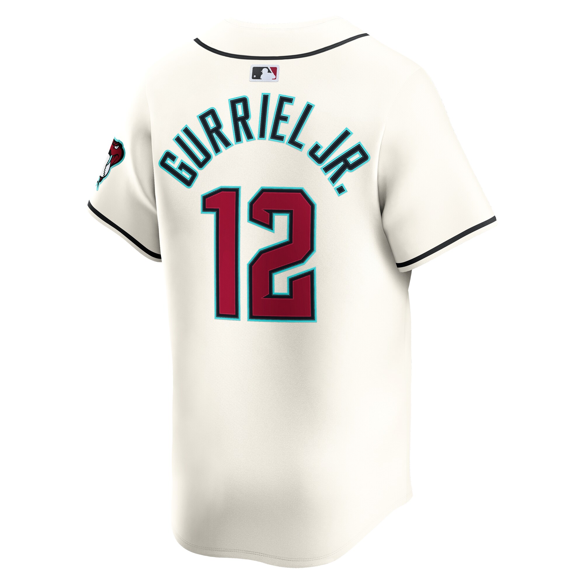 Lourdes Gurriel Jr. Arizona Diamondbacks Nike Home Limited Player Jersey – Cream