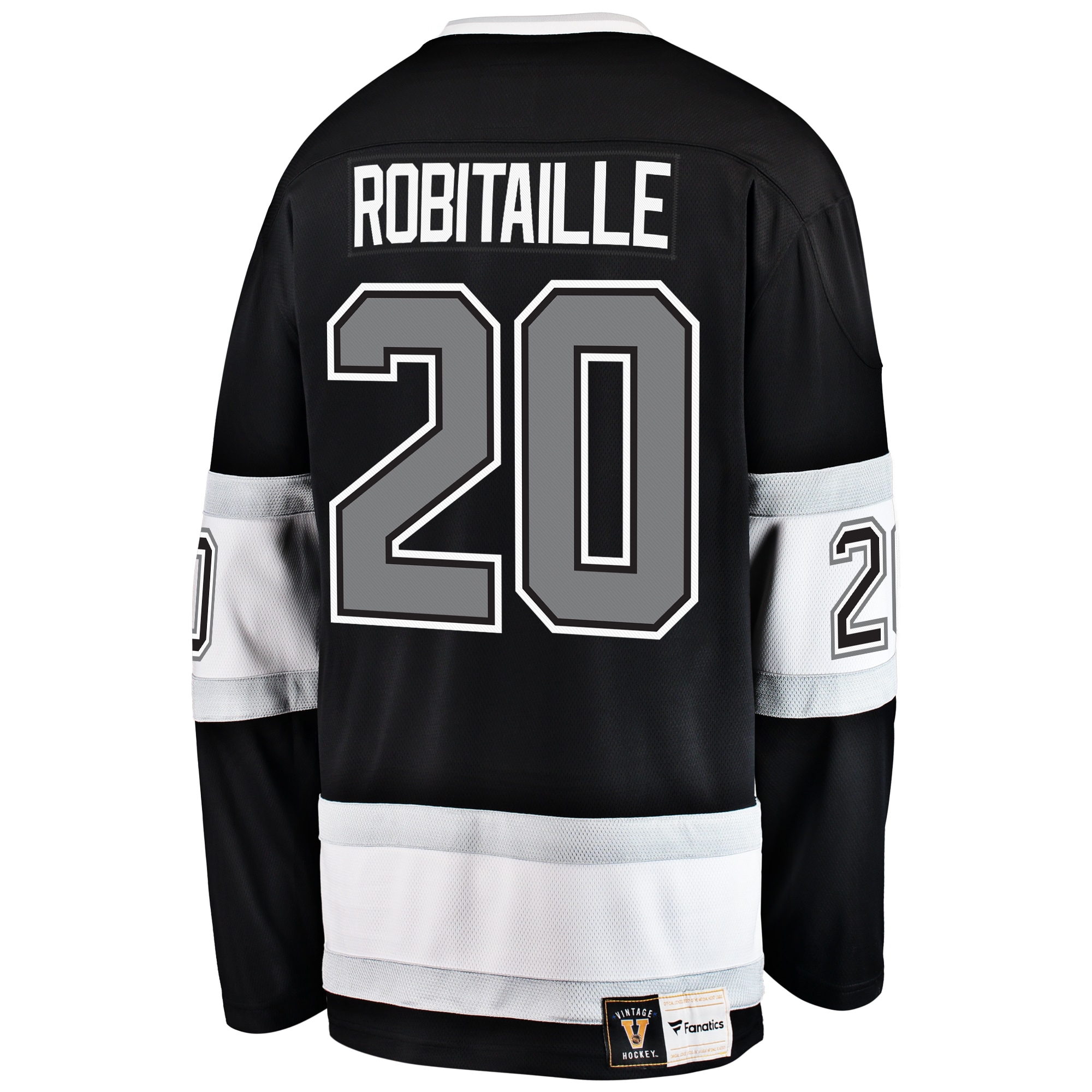 Luc Robitaille Los Angeles Kings Fanatics Premier Breakaway Retired Player Jersey – Black Clowdercats