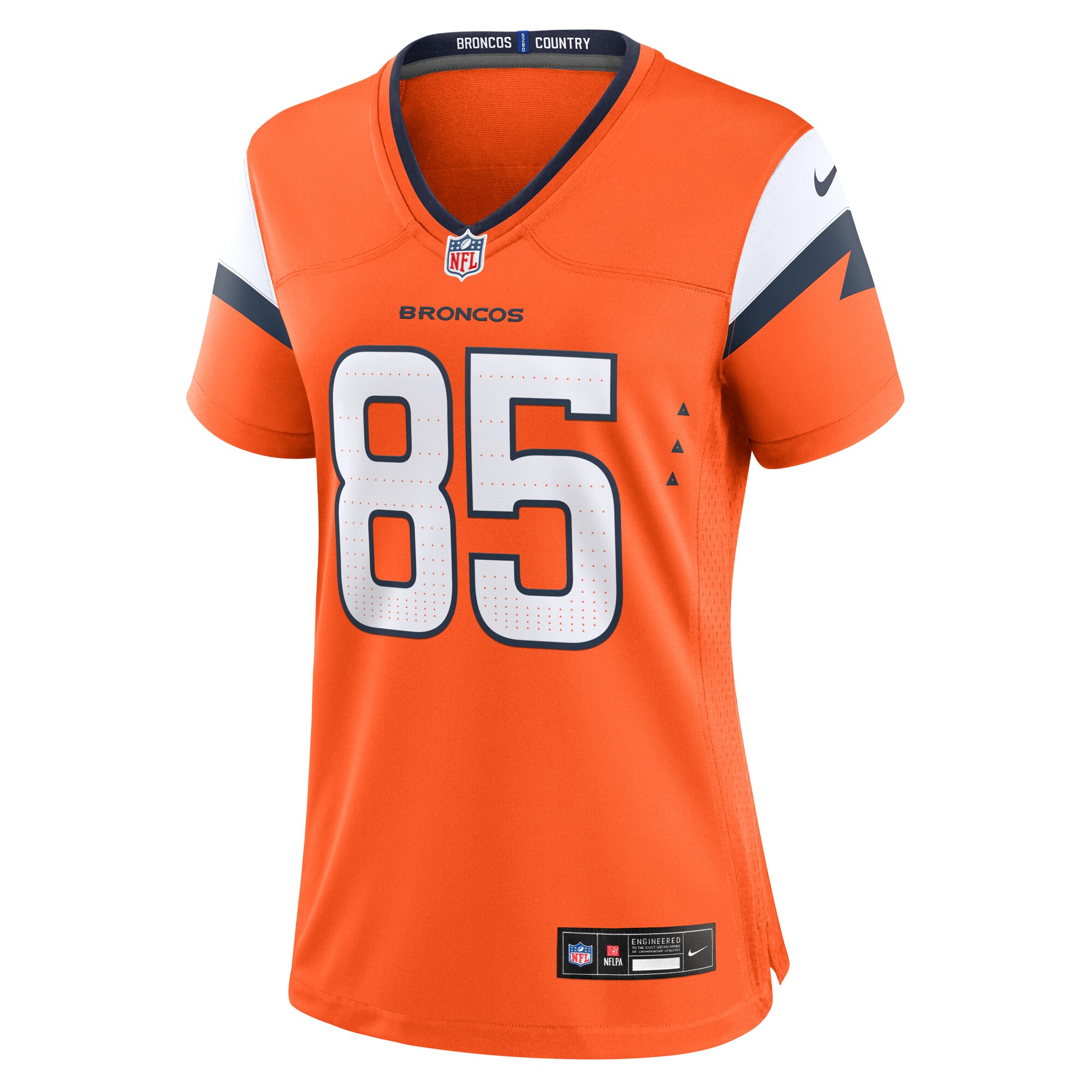 Lucas Krull Denver Broncos Nike Women’s Team Game Jersey – Orange Clowdercats