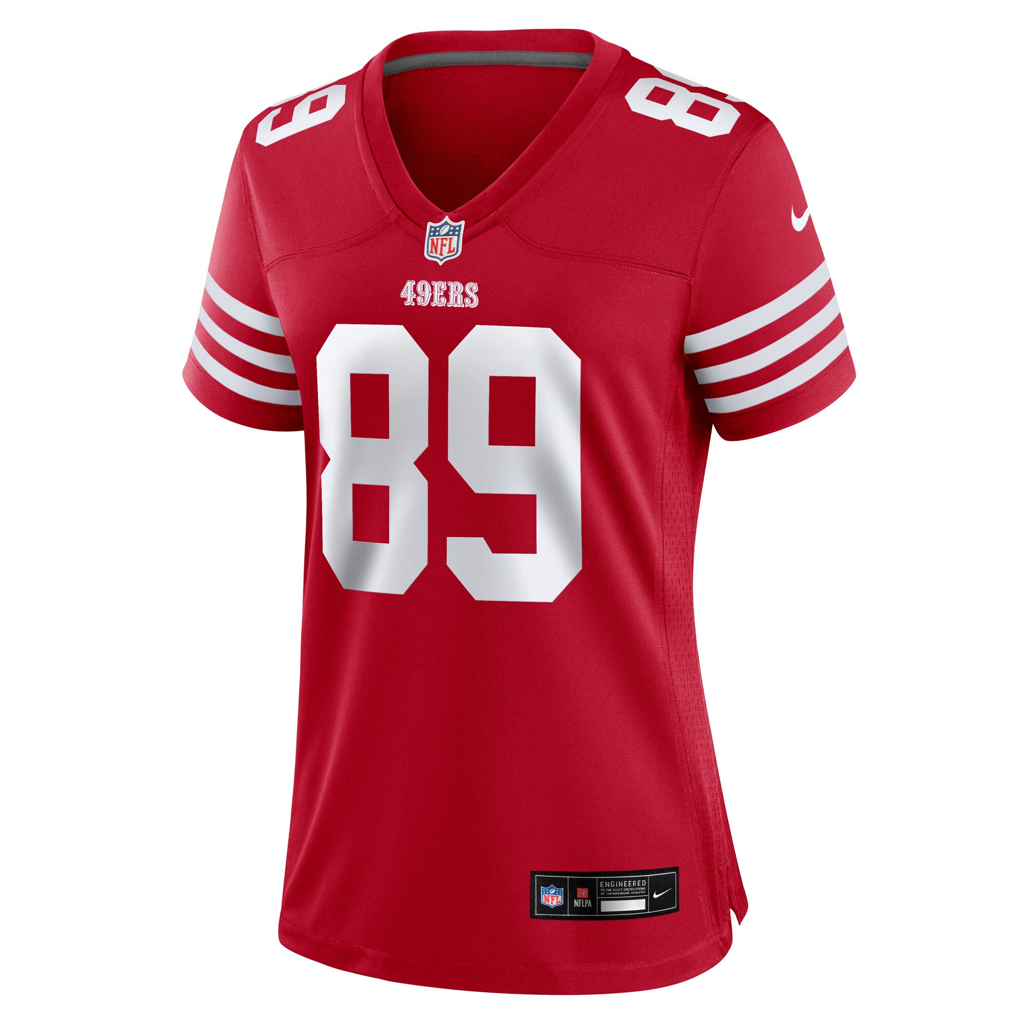Luke Farrell San Francisco 49ers Nike Women’s Team Game Jersey – Scarlet Clowdercats