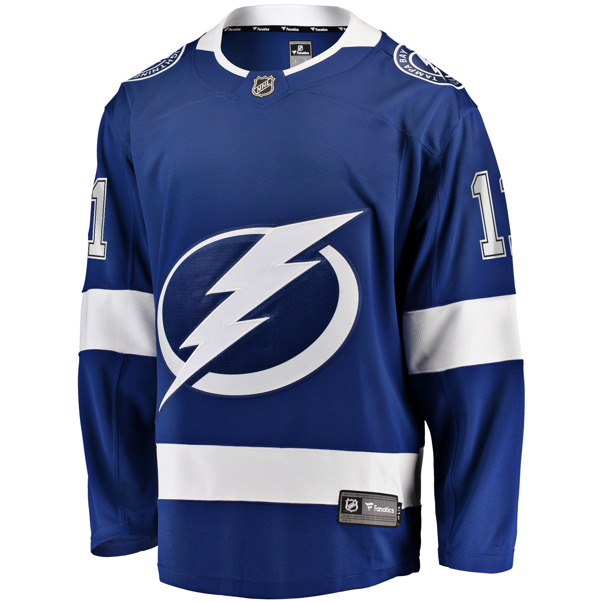 Luke Glendening Tampa Bay Lightning Fanatics Home Breakaway Jersey – Blue Clowdercats