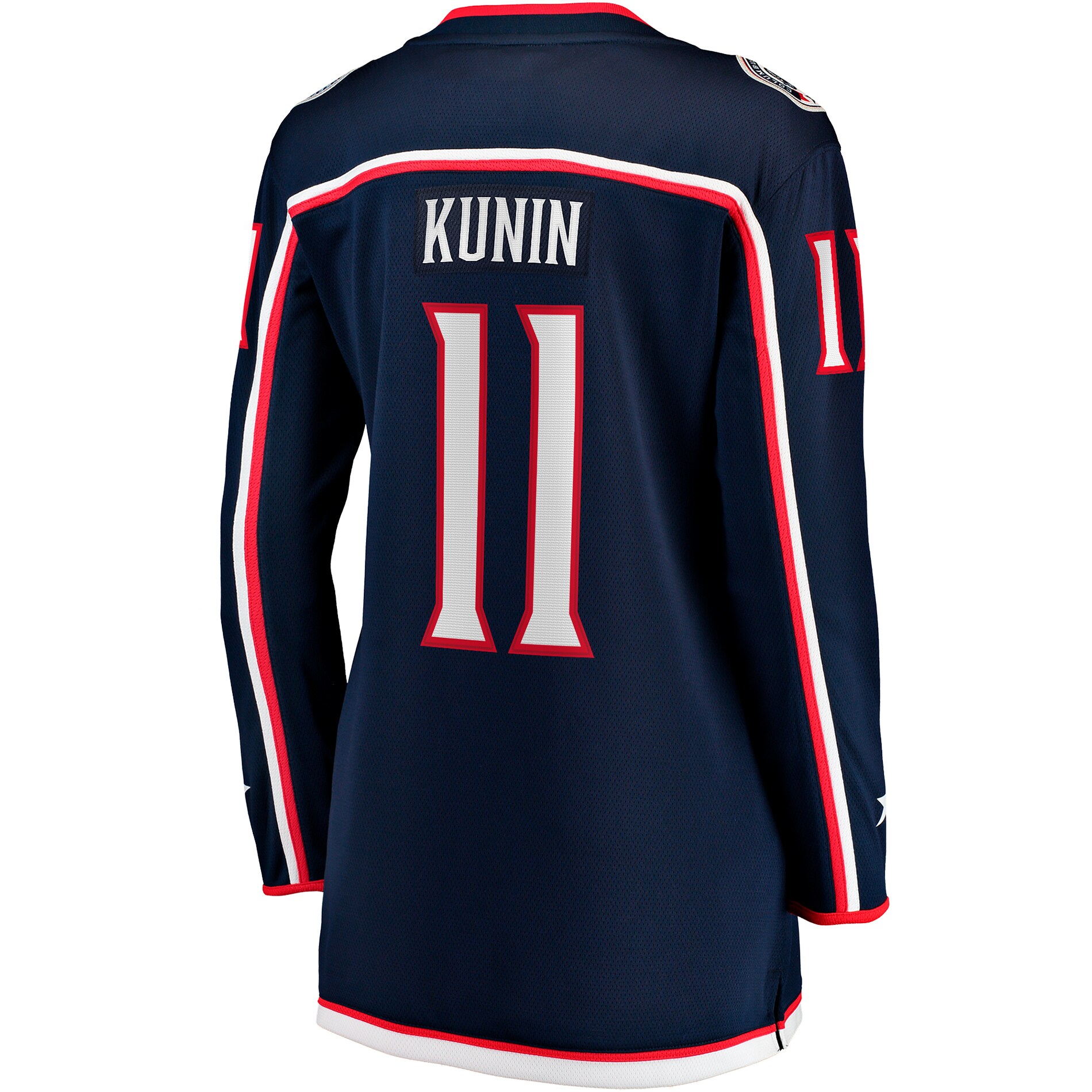 Luke Kunin Columbus Blue Jackets Fanatics Women’s Home Breakaway Player Jersey – Navy Clowdercats