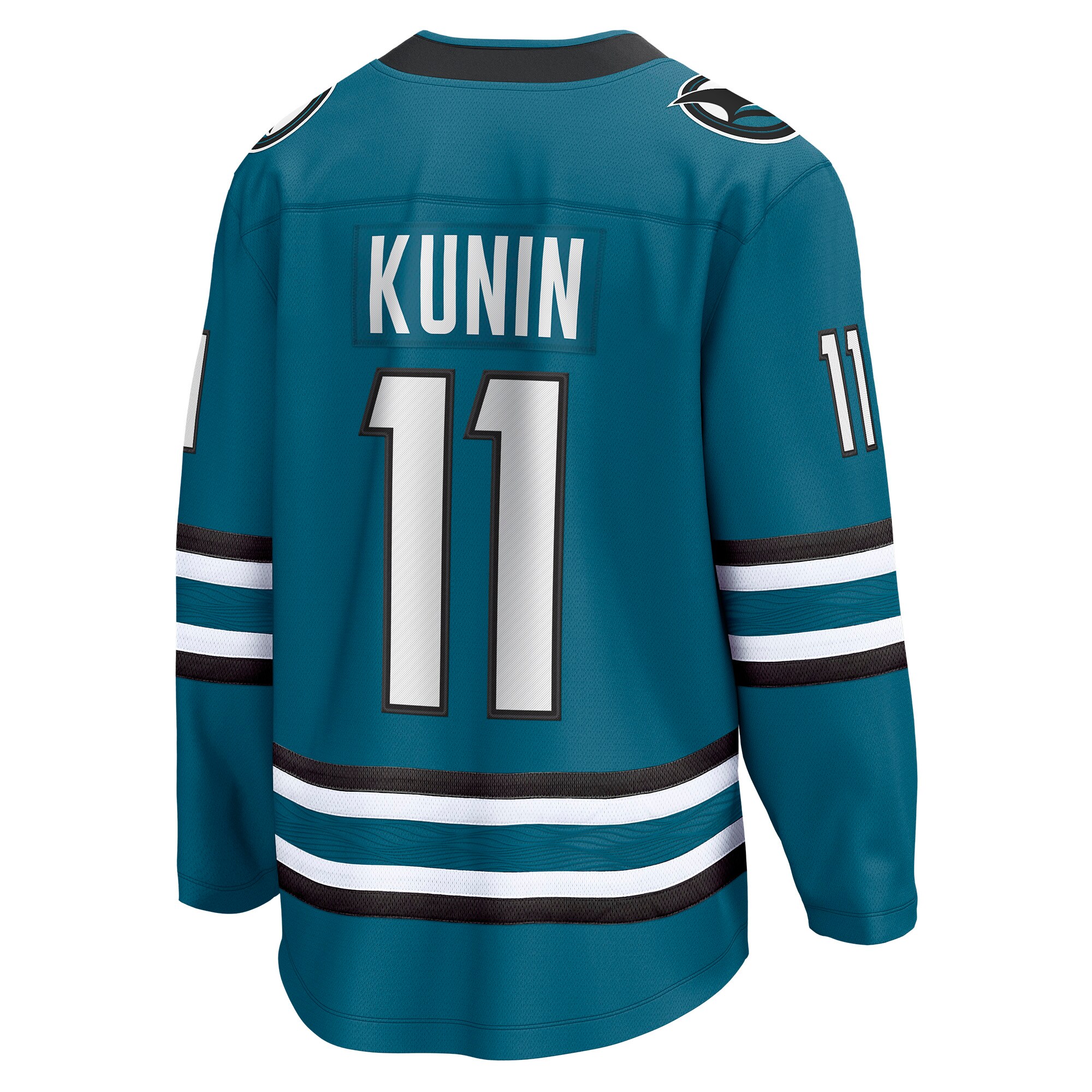 Luke Kunin San Jose Sharks Fanatics Home Breakaway Player Jersey – Teal Clowdercats