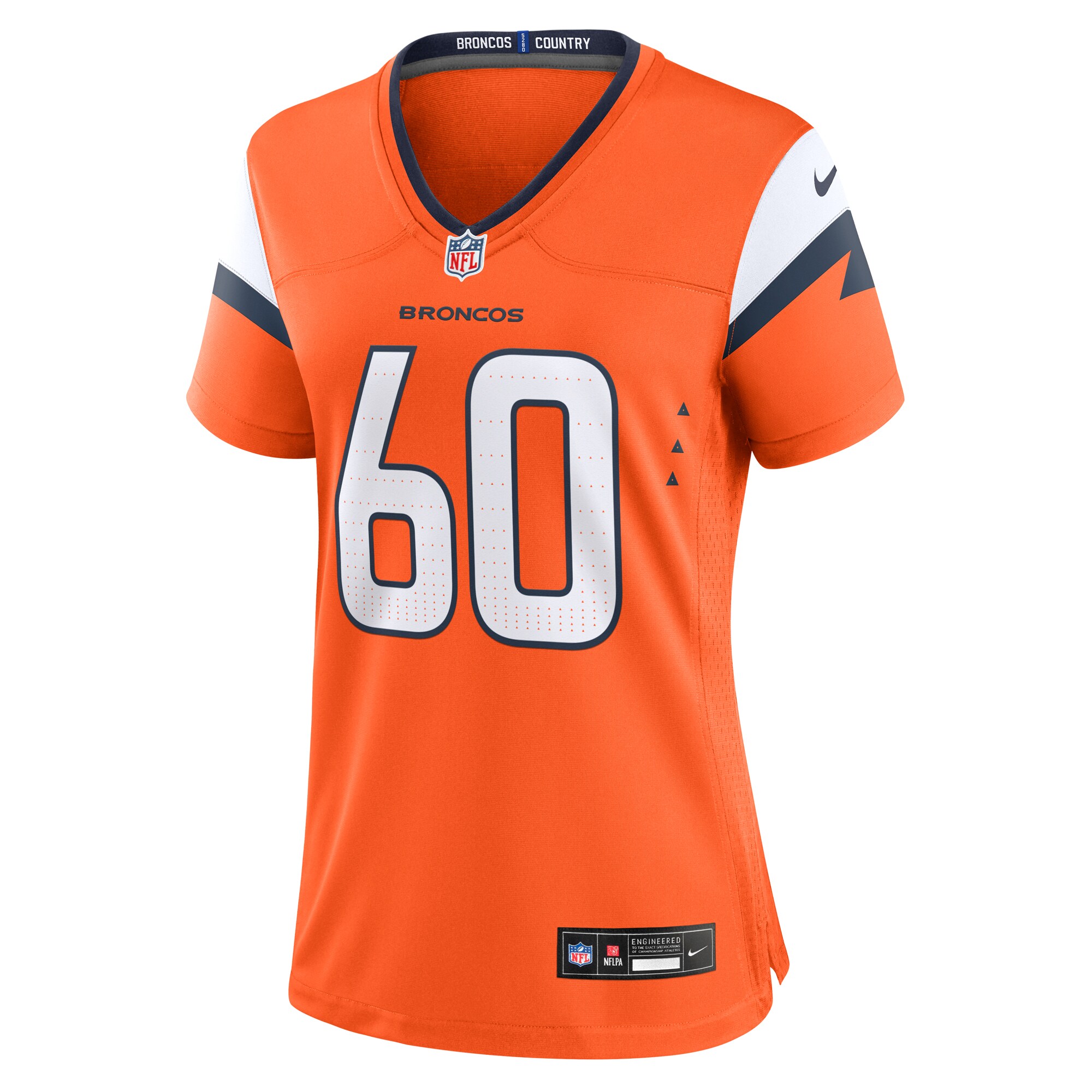 Luke Wattenberg Denver Broncos Nike Women’s Team Game Jersey – Orange Clowdercats