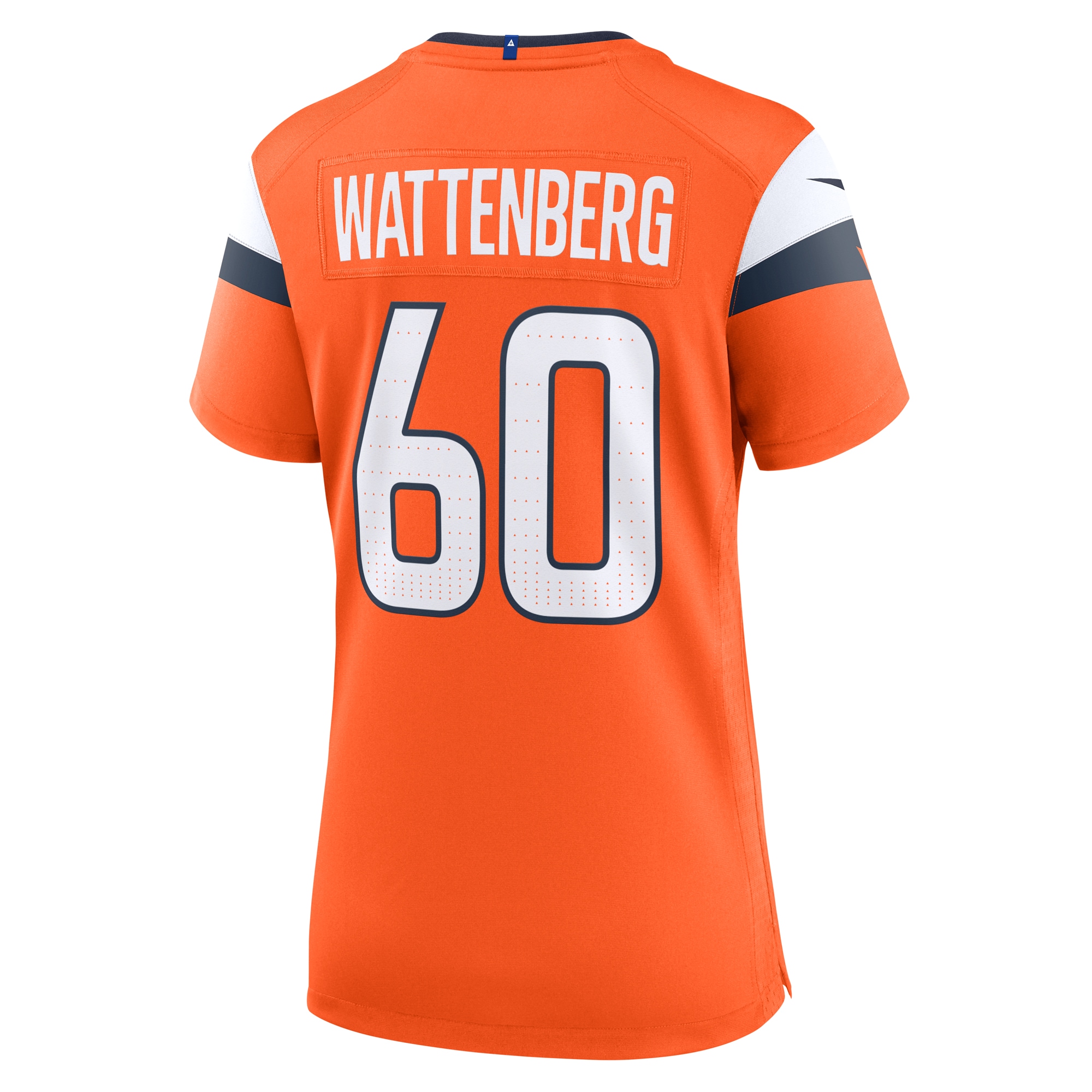 Luke Wattenberg Denver Broncos Nike Women’s Team Game Jersey – Orange Clowdercats