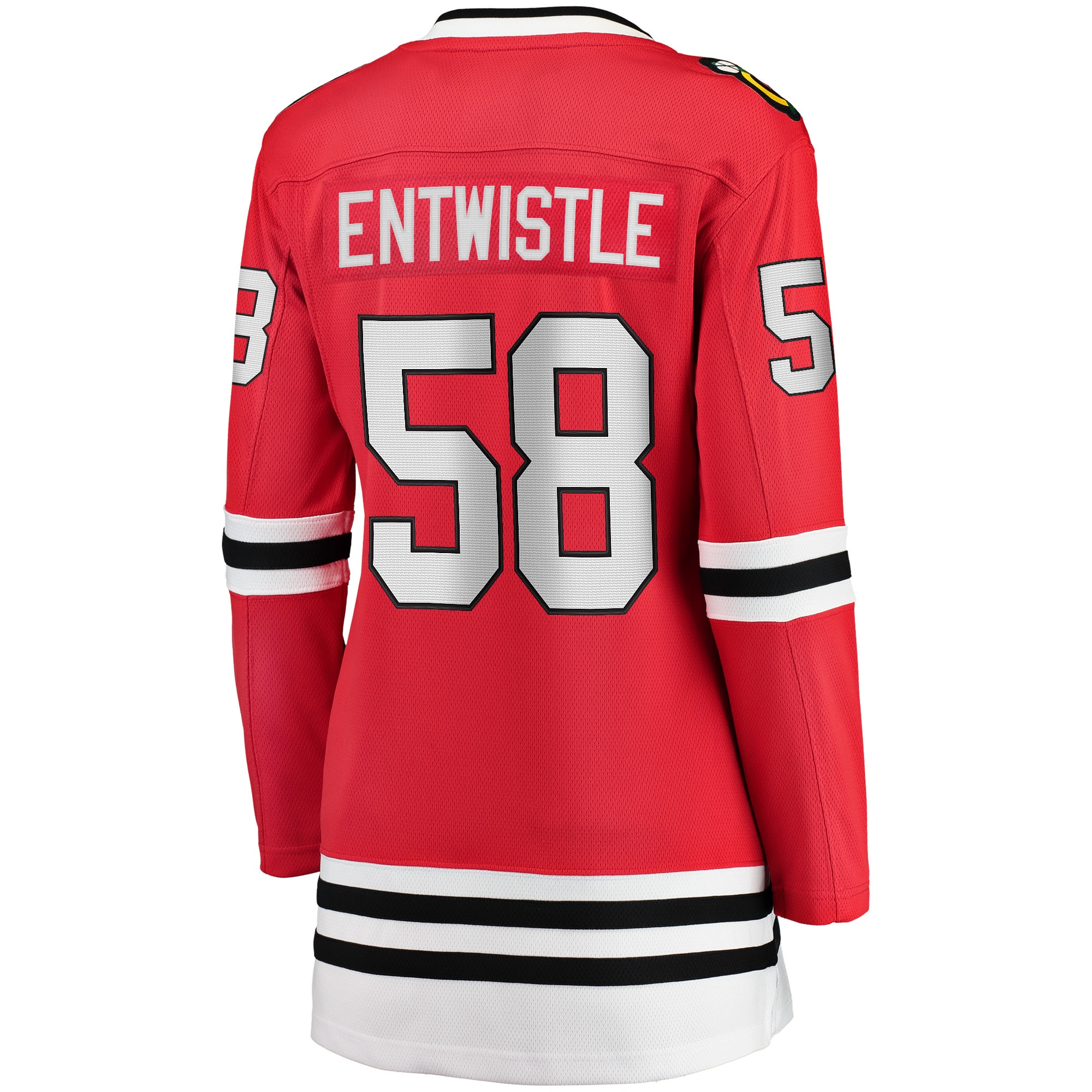 MacKenzie Entwistle Chicago Blackhawks Fanatics Women’s Home Breakaway Player Jersey – Red Clowdercats