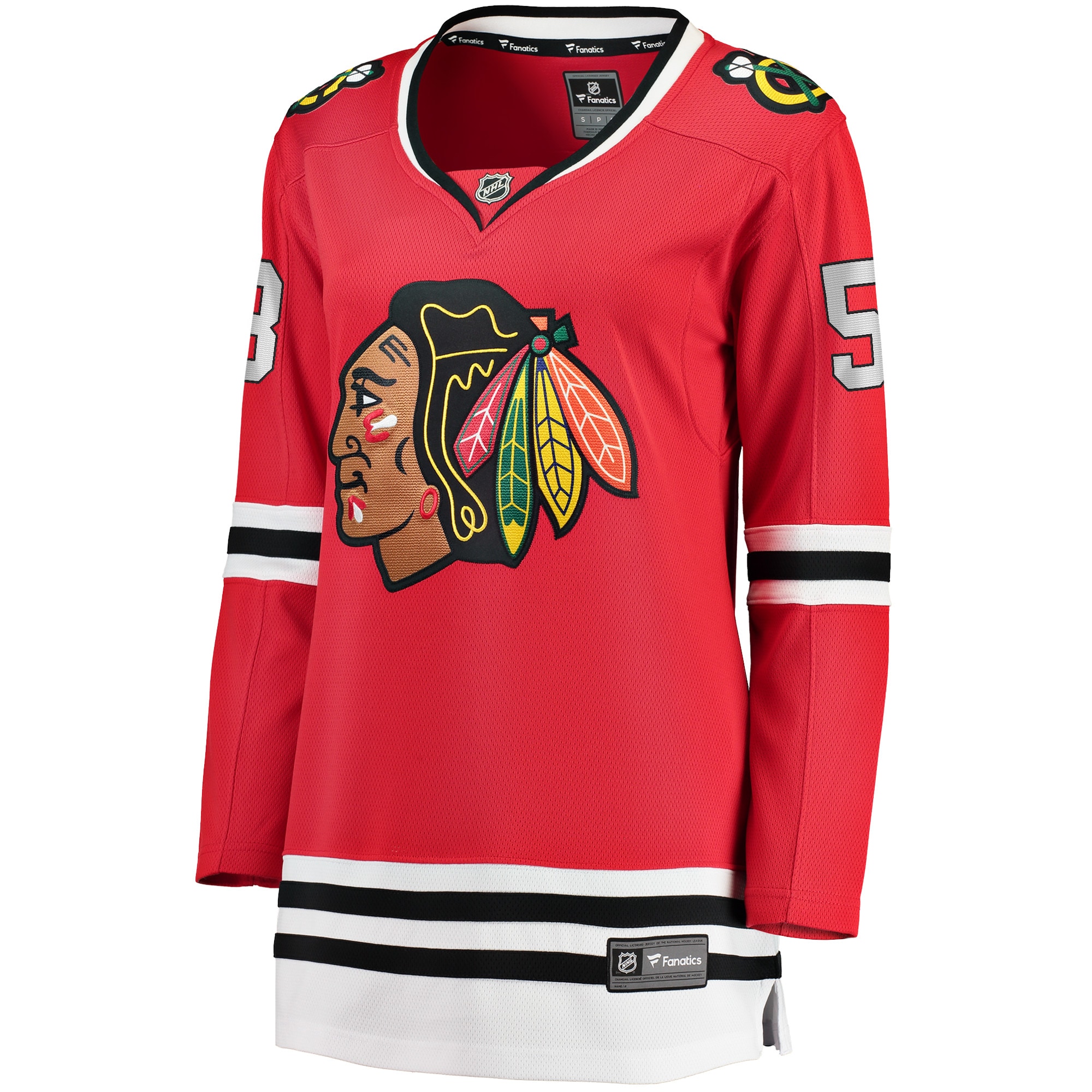 MacKenzie Entwistle Chicago Blackhawks Fanatics Women’s Home Breakaway Player Jersey – Red Clowdercats