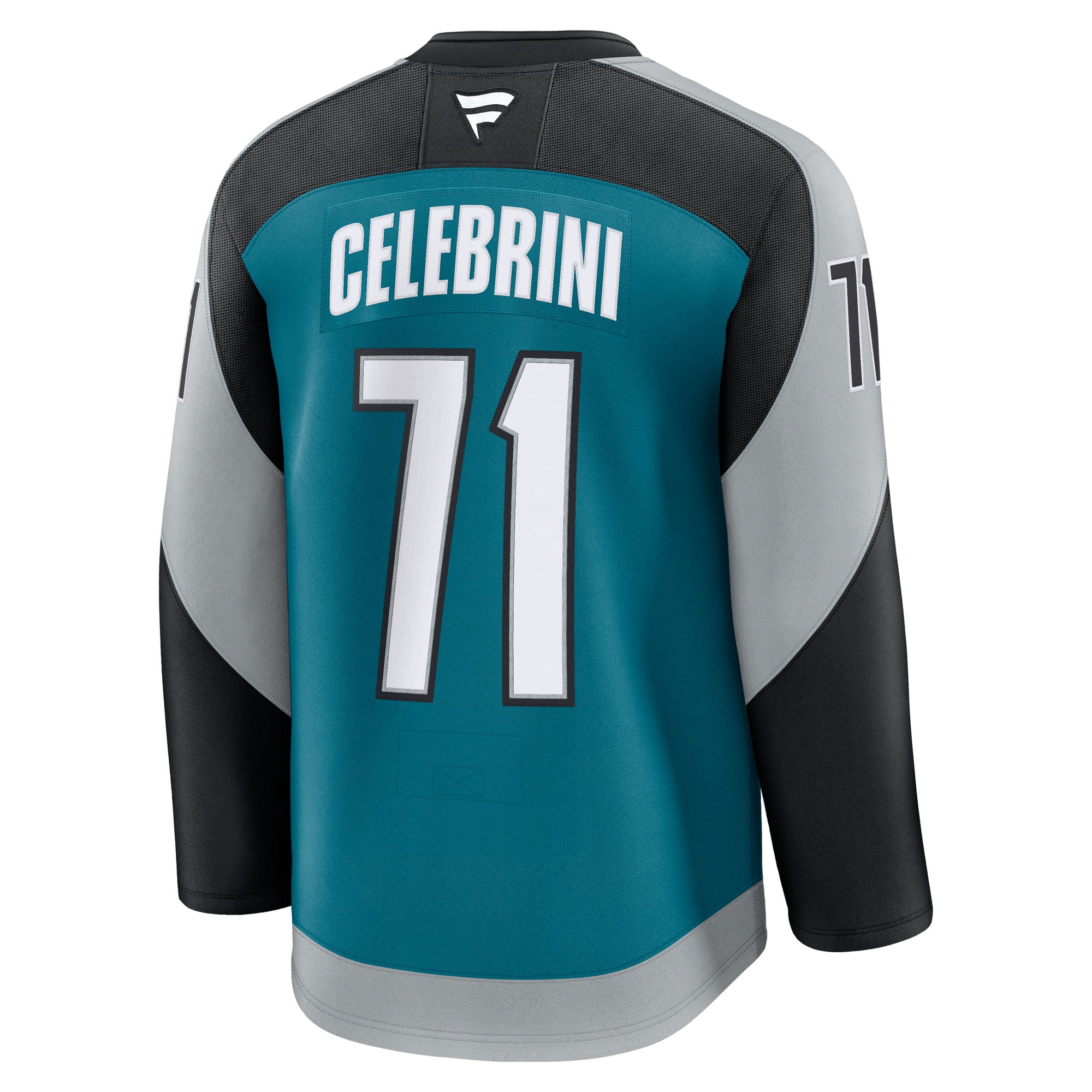 Macklin Celebrini San Jose Sharks Fanatics Alternate Premium Player Jersey – Teal Clowdercats
