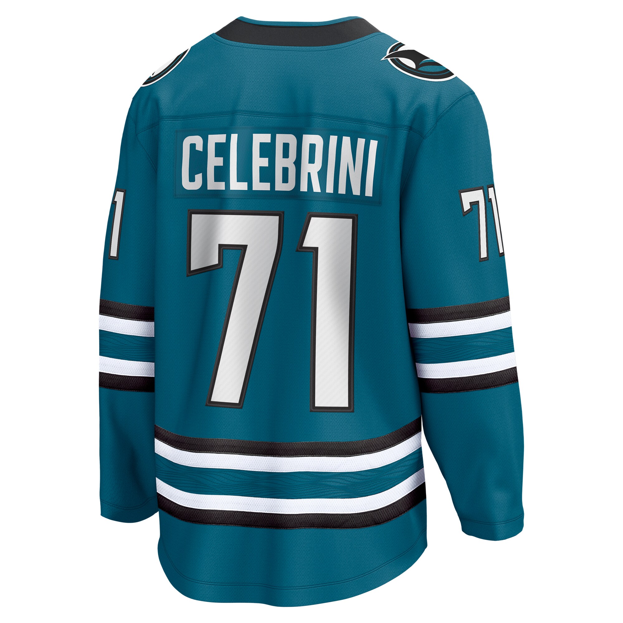 Macklin Celebrini San Jose Sharks Fanatics Home Breakaway Jersey – Teal Clowdercats