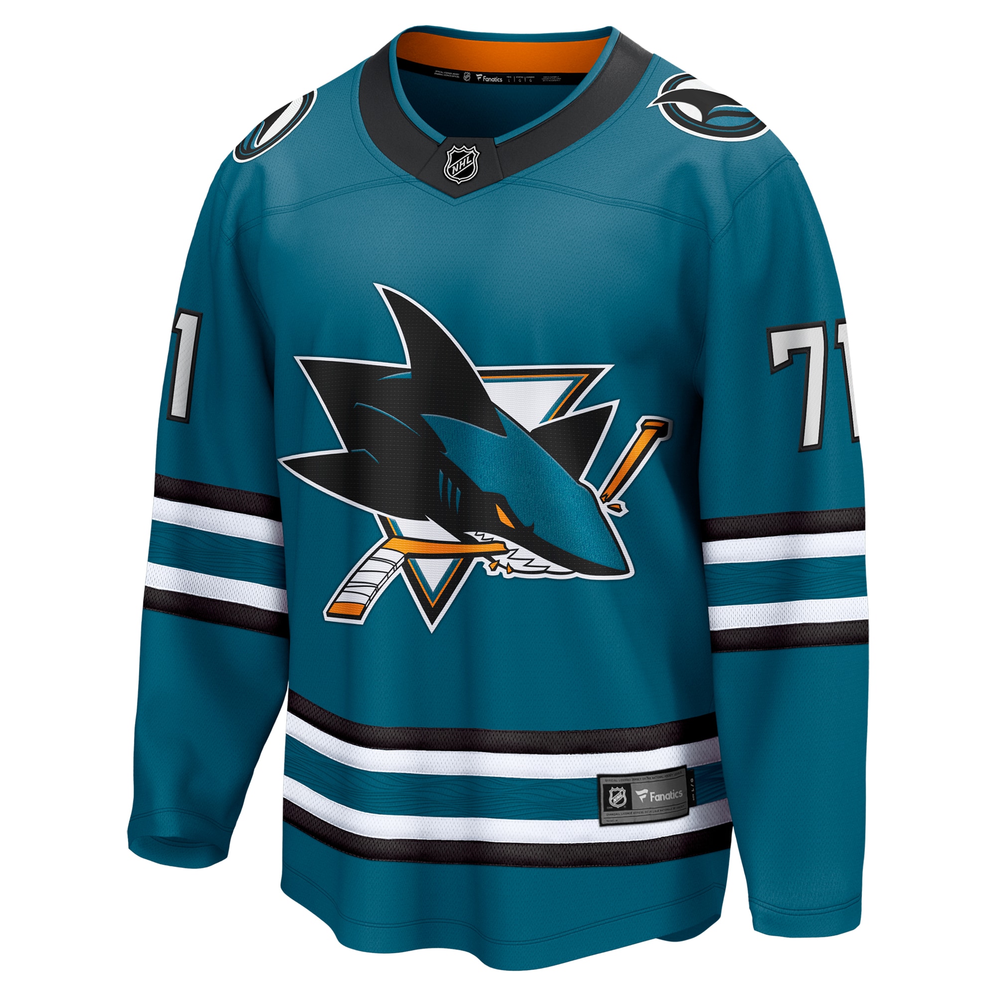 Macklin Celebrini San Jose Sharks Fanatics Home Breakaway Jersey – Teal Clowdercats