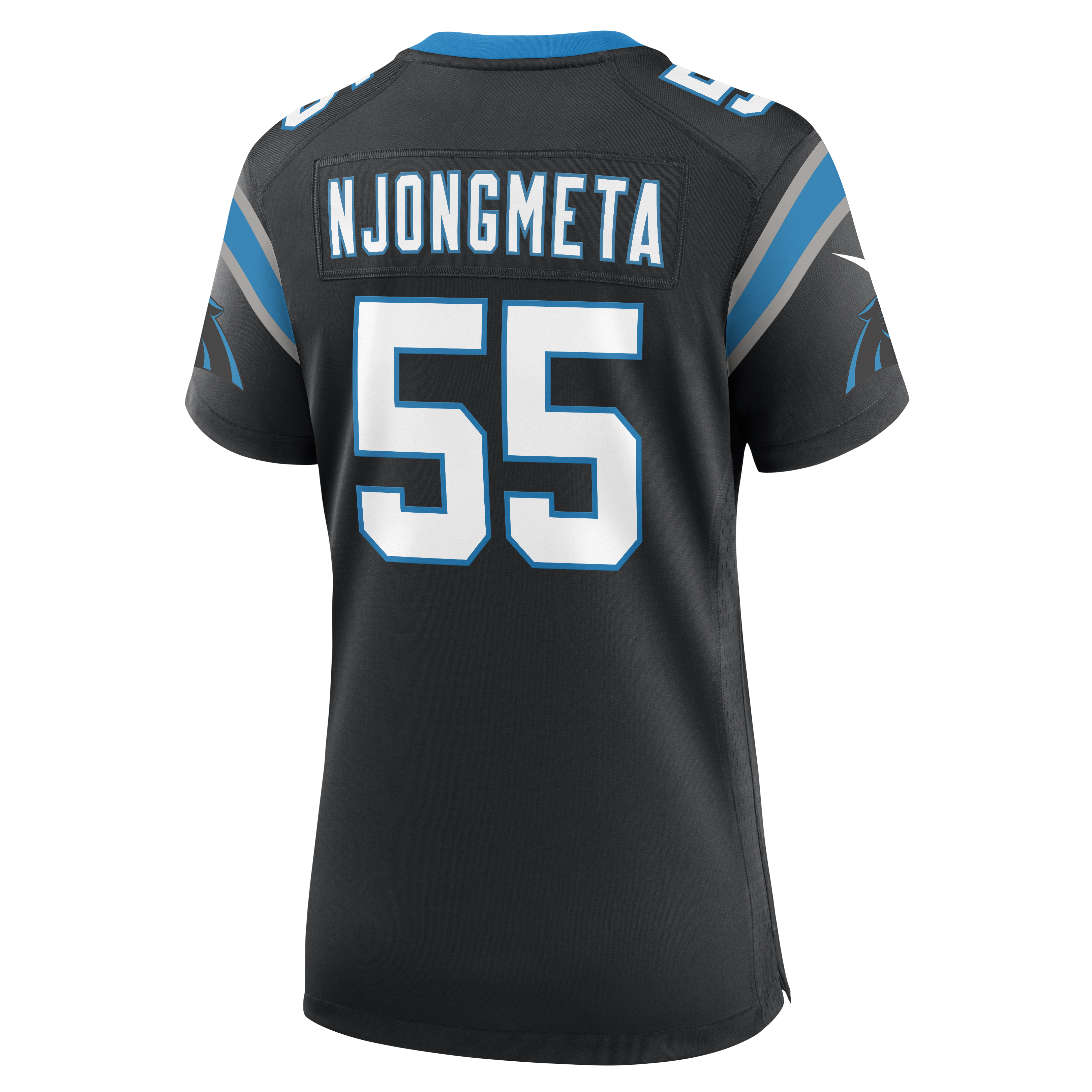 Maema Njongmeta Carolina Panthers Nike Women’s Team Game Jersey – Black Clowdercats