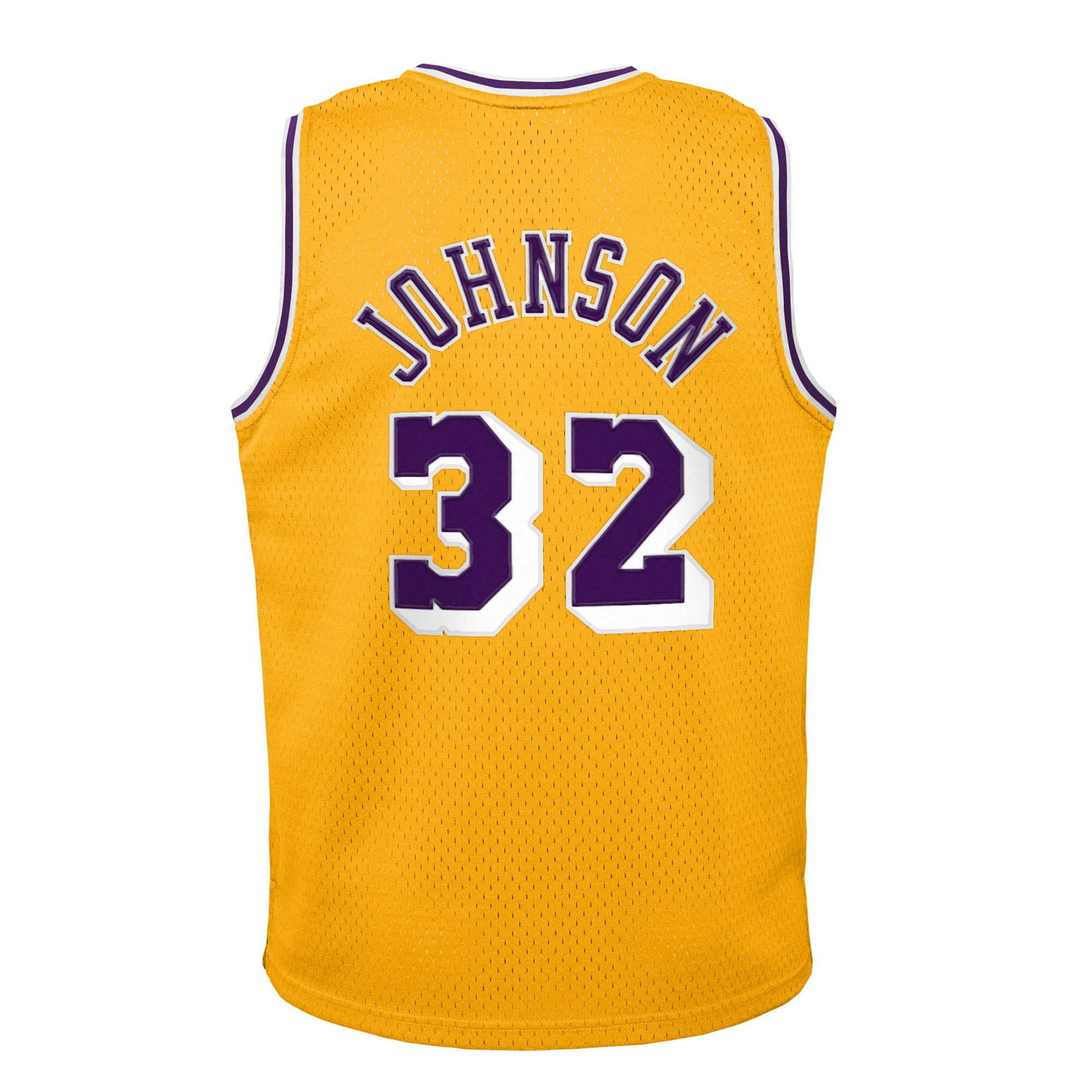 Magic Johnson Los Angeles Lakers Toddler 1984/85 Swingman Jersey – Gold Clowdercats