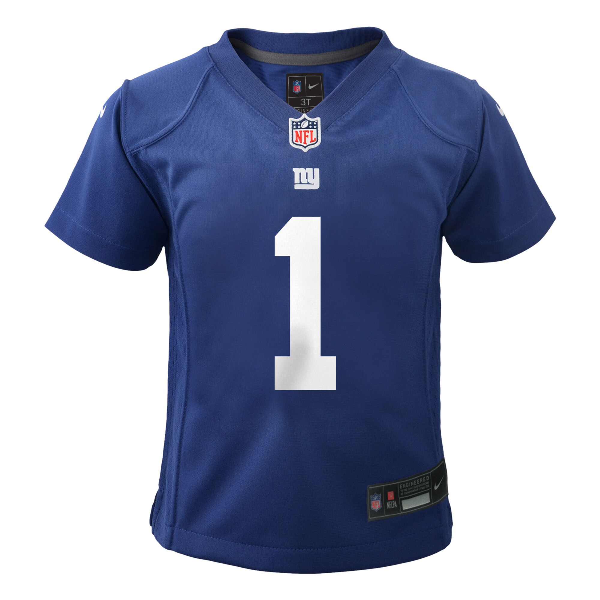 Malik Nabers New York Giants Nike Preschool Team Player Game Jersey – Royal Clowdercats