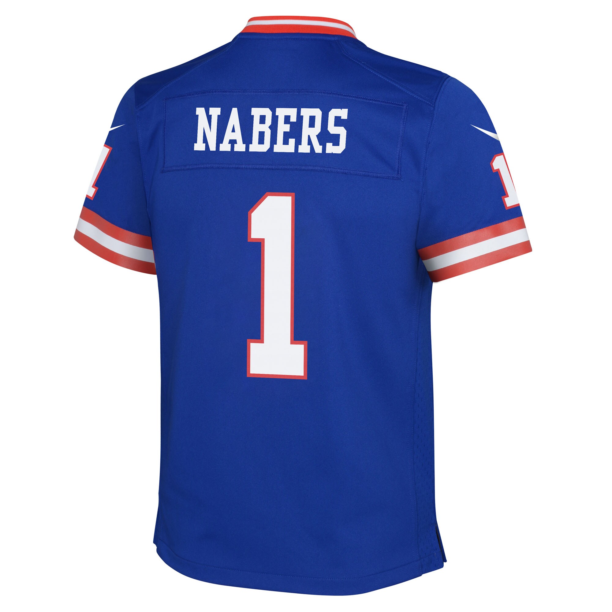 Malik Nabers New York Giants Nike Youth Alternate Game Jersey – Royal Clowdercats