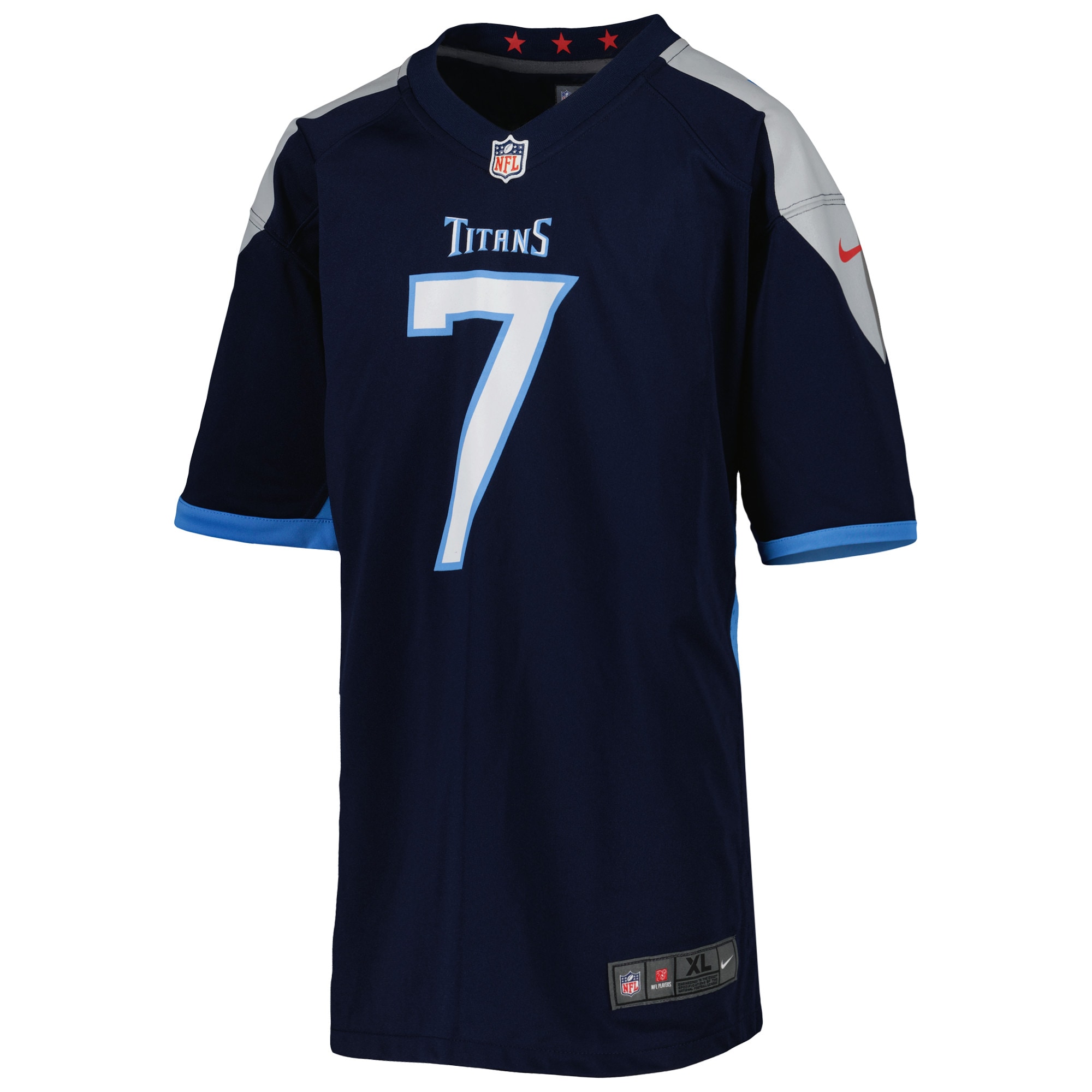 Malik Willis Tennessee Titans Nike Youth Game Jersey – Navy Clowdercats