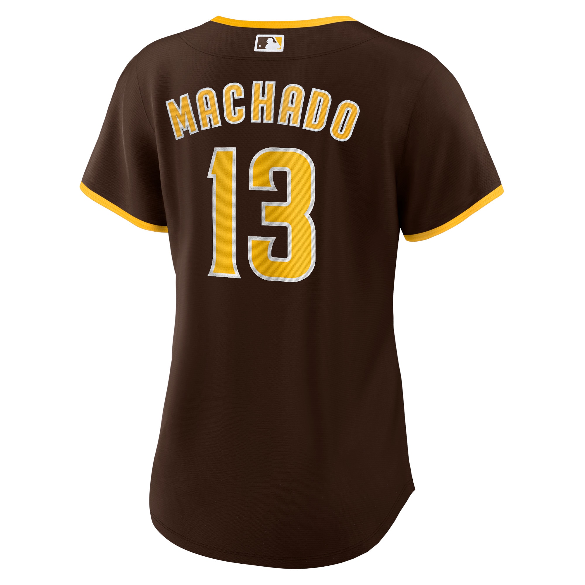 Manny Machado San Diego Padres Nike Women’s Road Replica Player Jersey – Brown