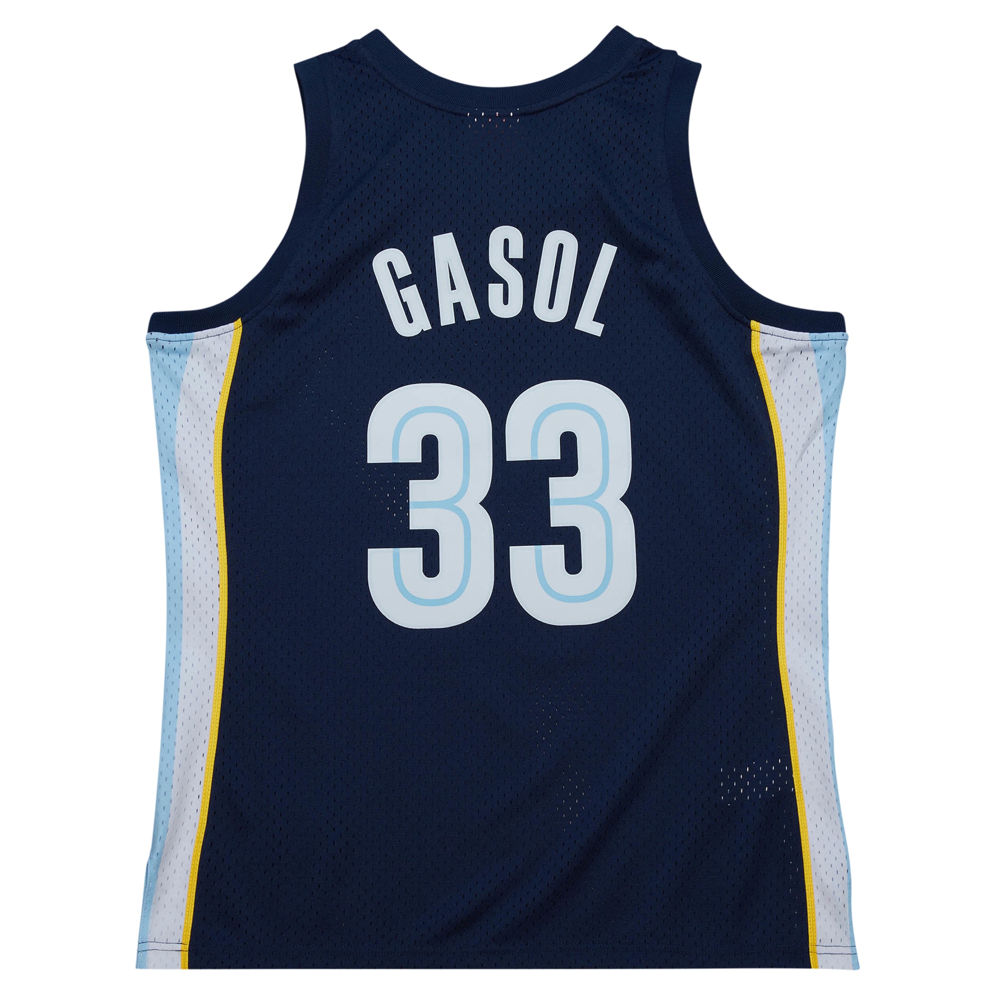 Marc Gasol Memphis Grizzlies Mitchell & Ness 2008/09 Hardwood Classics Swingman Throwback Jersey – Navy Clowdercats
