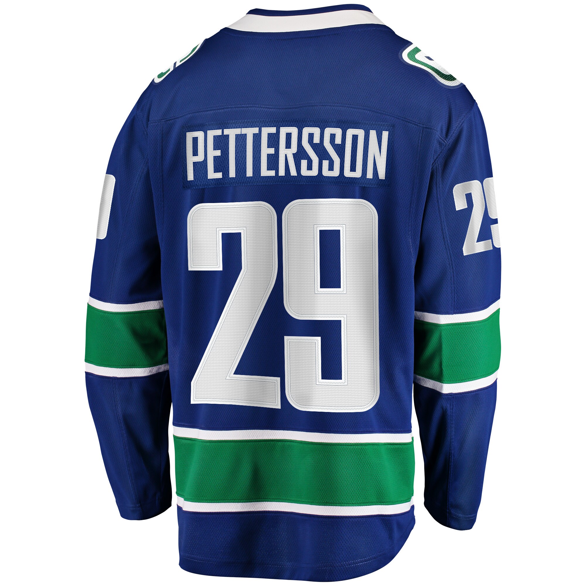 Marcus Pettersson Vancouver Canucks Fanatics Home Breakaway Jersey – Blue Clowdercats