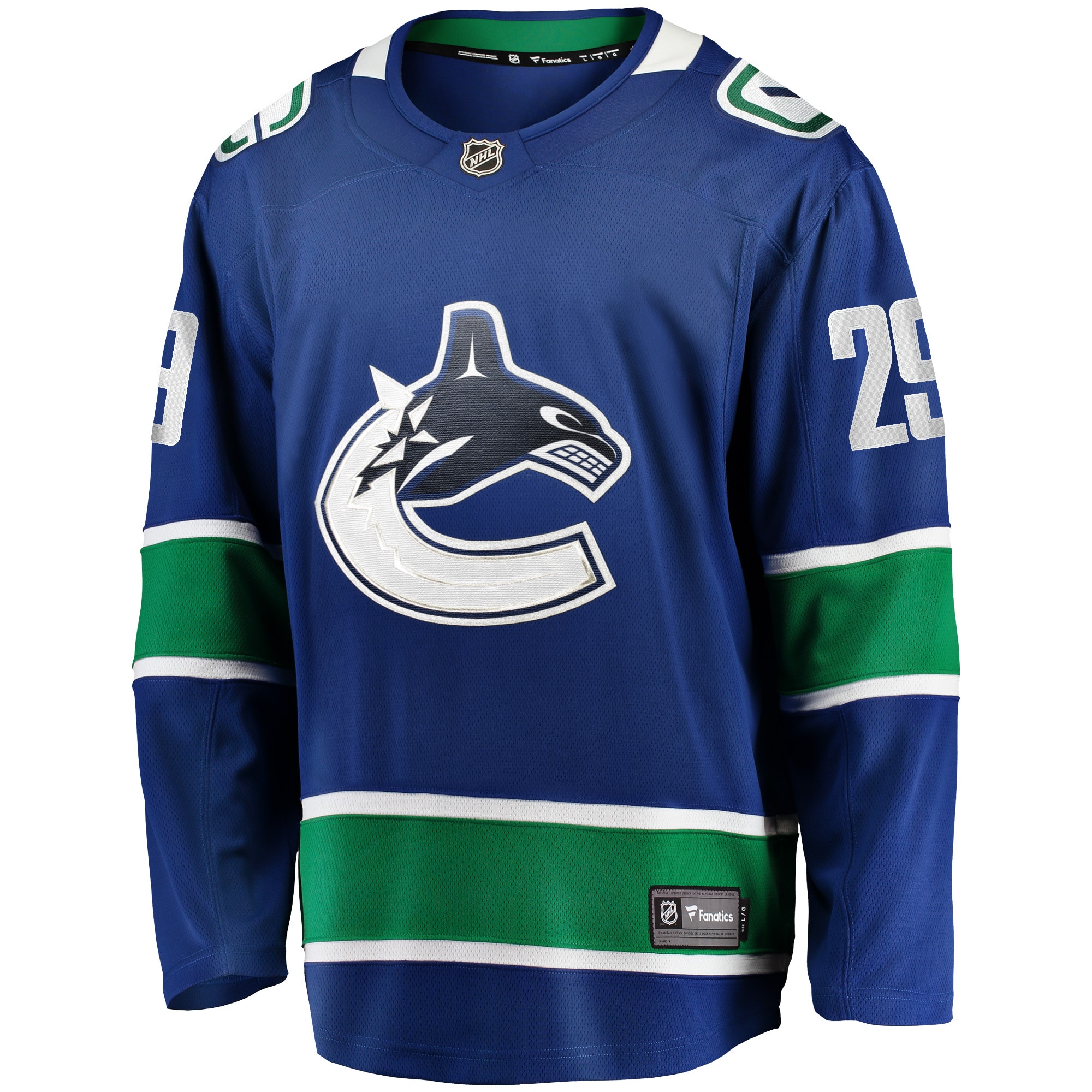 Marcus Pettersson Vancouver Canucks Fanatics Home Breakaway Jersey – Blue Clowdercats