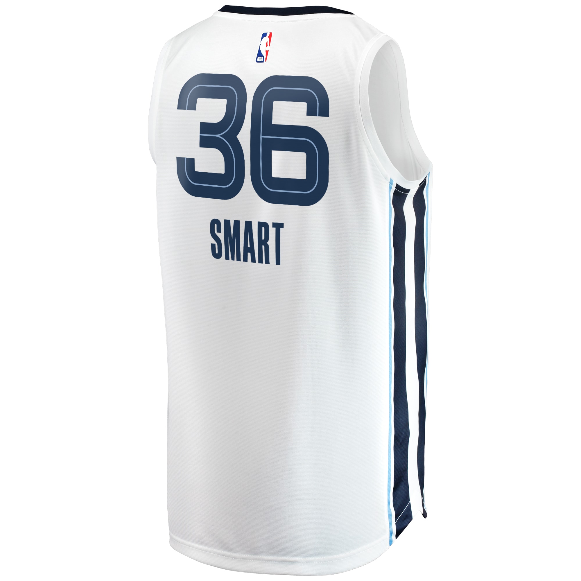 Marcus Smart Memphis Grizzlies Fanatics Youth Fast Break Player Jersey – Association Edition – White Clowdercats