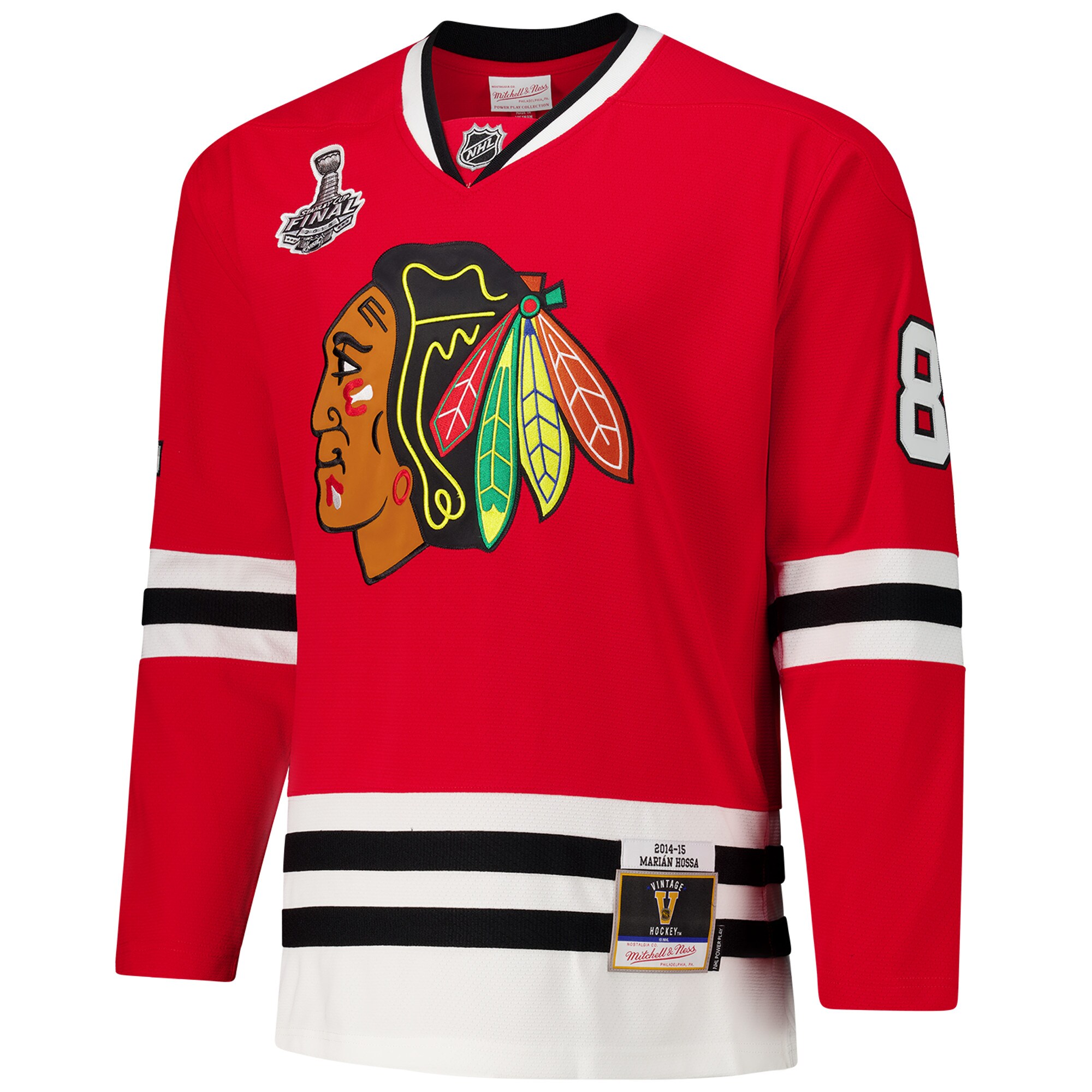 Marian Hossa Chicago Blackhawks 2014-15 Power Play Jersey – Red Clowdercats