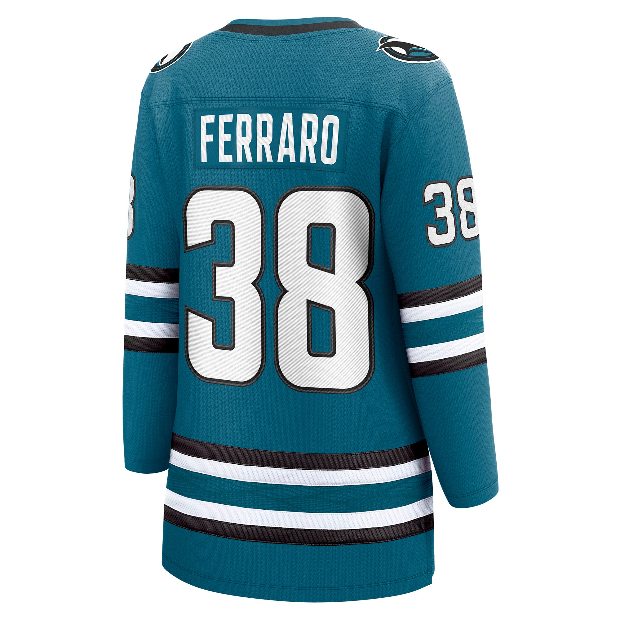 Mario Ferraro San Jose Sharks Fanatics Women’s Home Breakaway Player Jersey – Teal Clowdercats