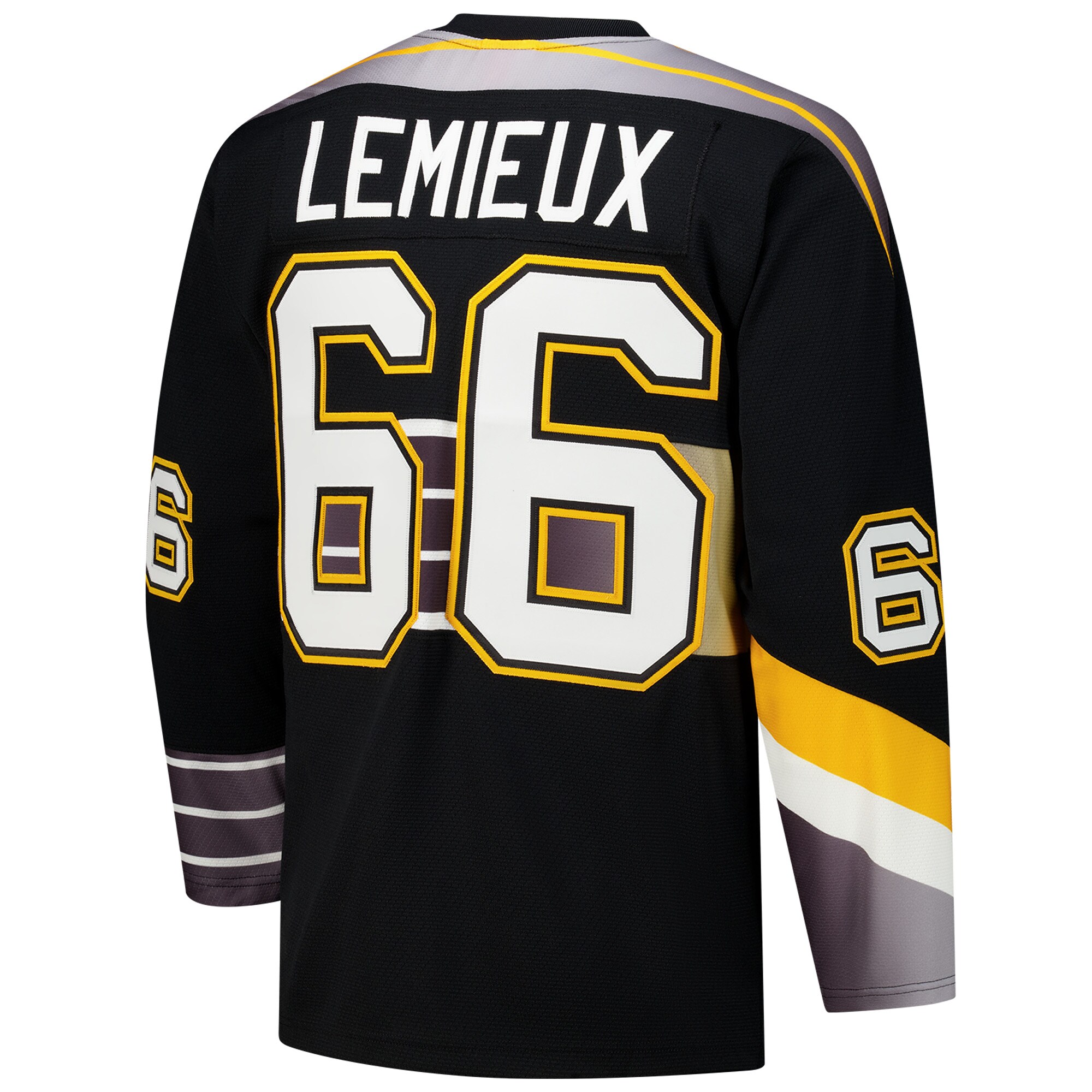 Mario Lemieux Pittsburgh Penguins 1996-97 Power Play Jersey – Black Clowdercats