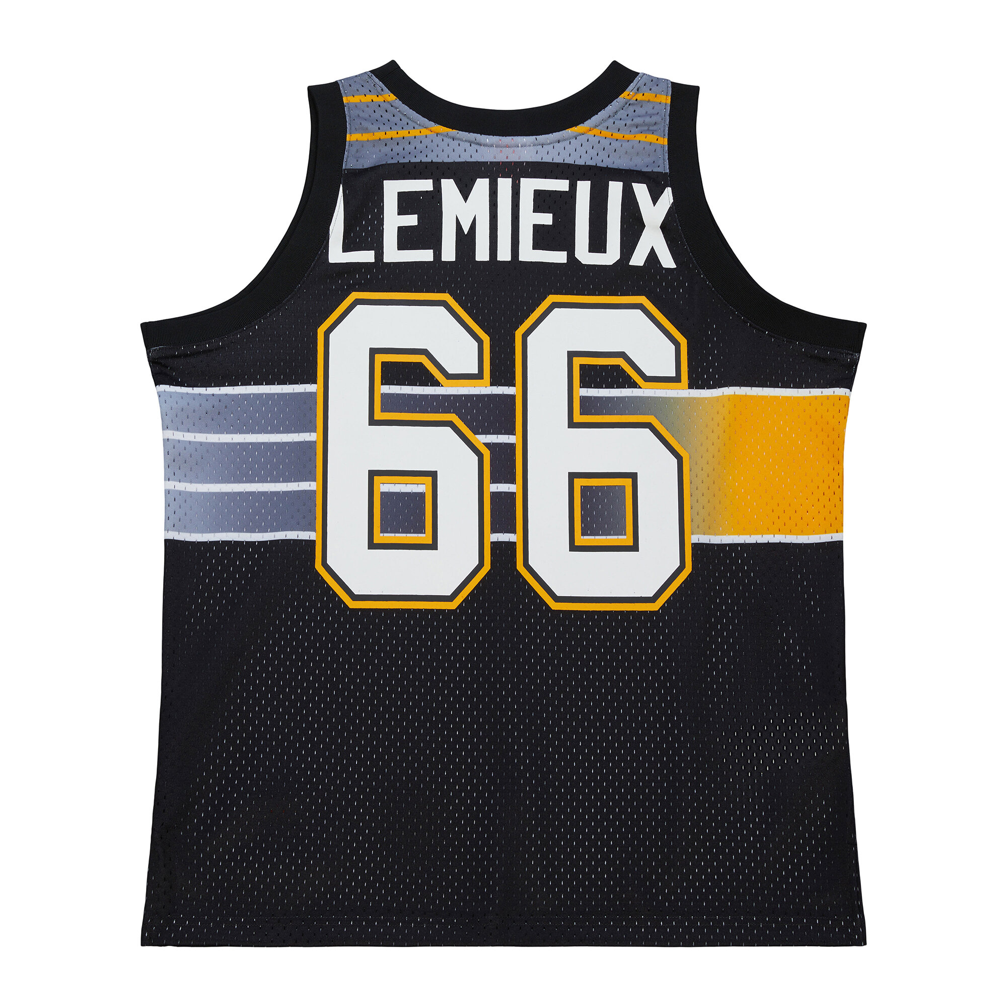 Mario Lemieux Pittsburgh Penguins Mitchell & Ness Unisex Maxxed Out Fashion Basketball Jersey – Black Clowdercats