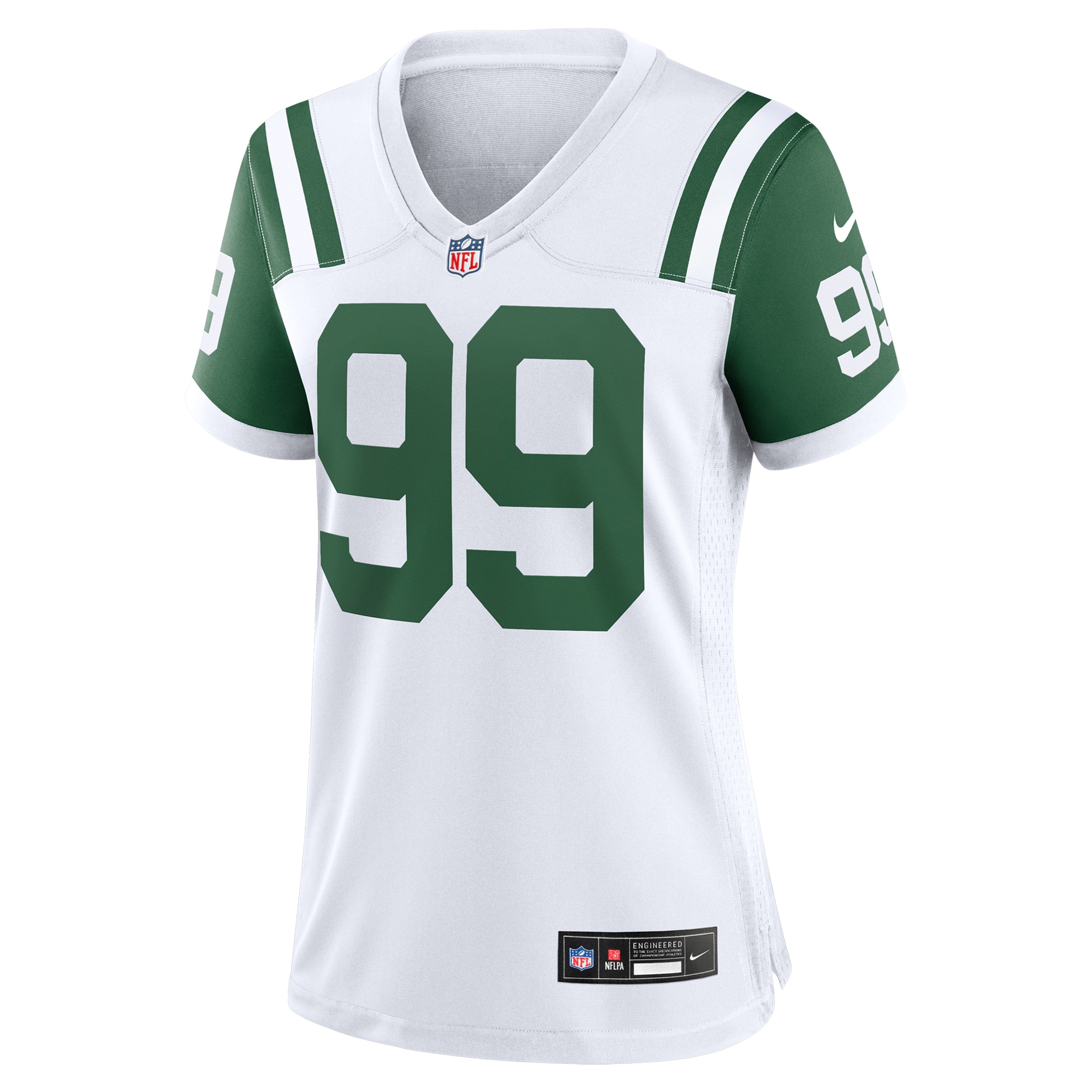 Mark Gastineau New York Jets Nike Women’s Classic Alternate Retired Player Game Jersey – White Clowdercats