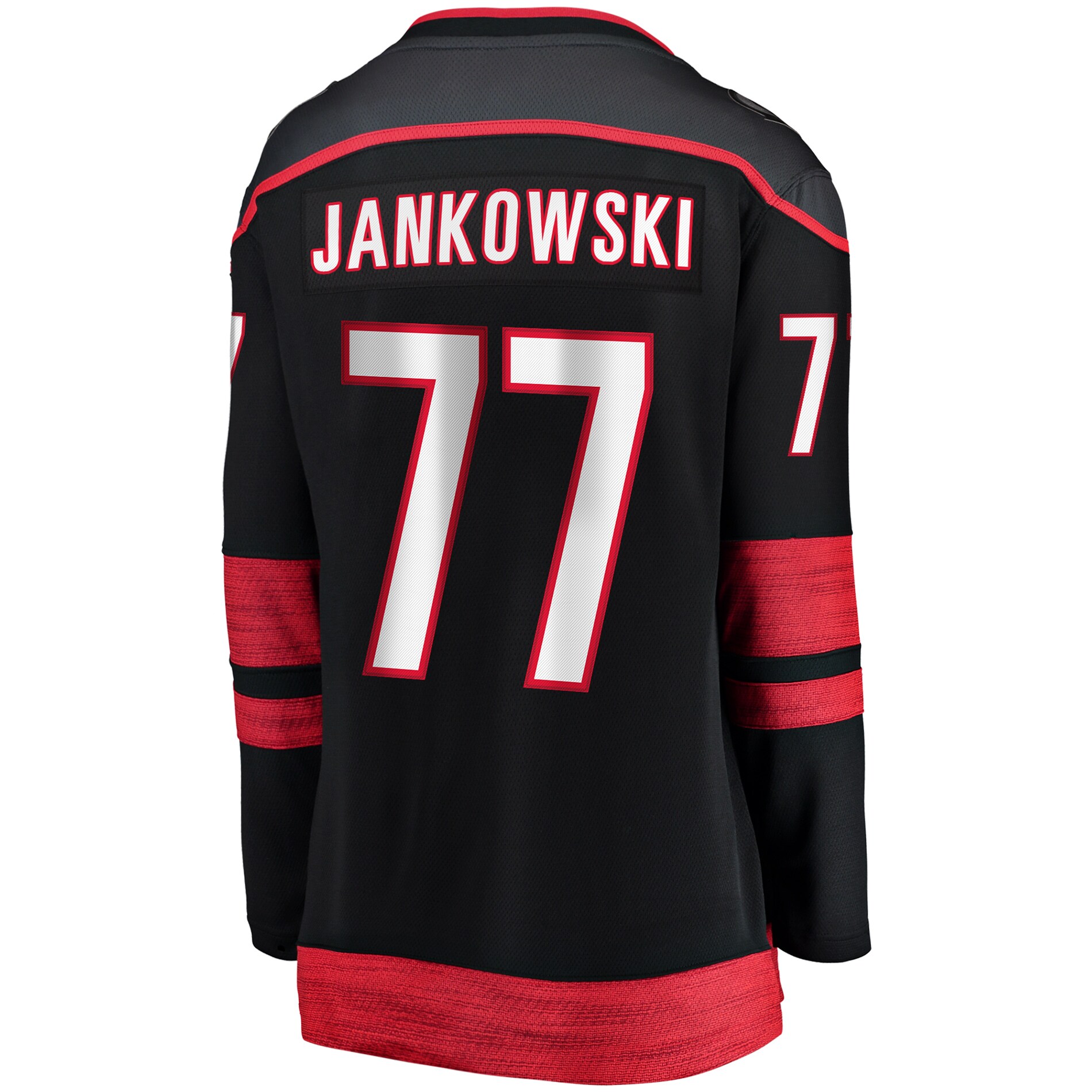 Mark Jankowski Carolina Hurricanes Fanatics Women’s Home Breakaway Player Jersey – Black Clowdercats