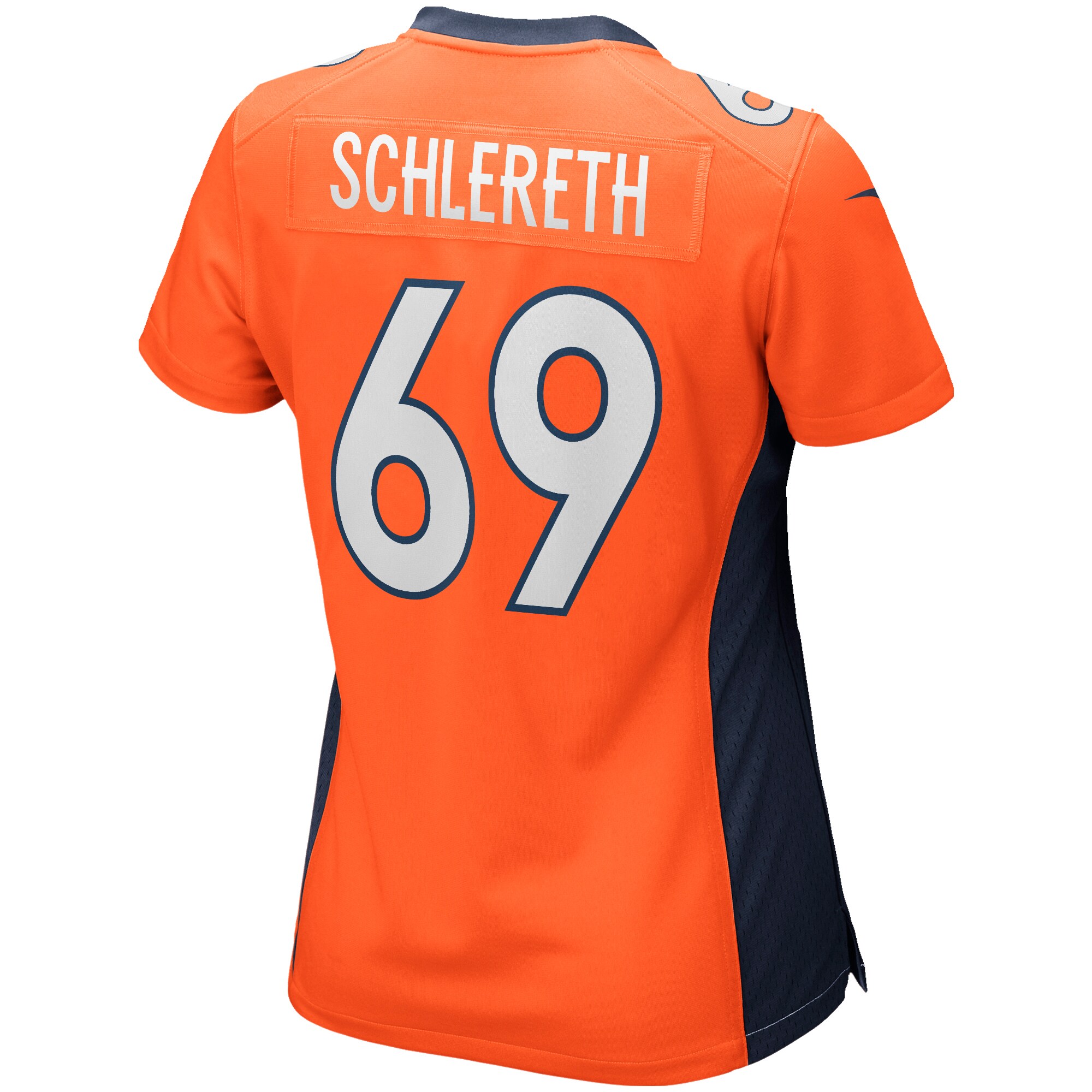 Mark Schlereth Denver Broncos Nike Women’s Game Retired Player Jersey – Orange Clowdercats