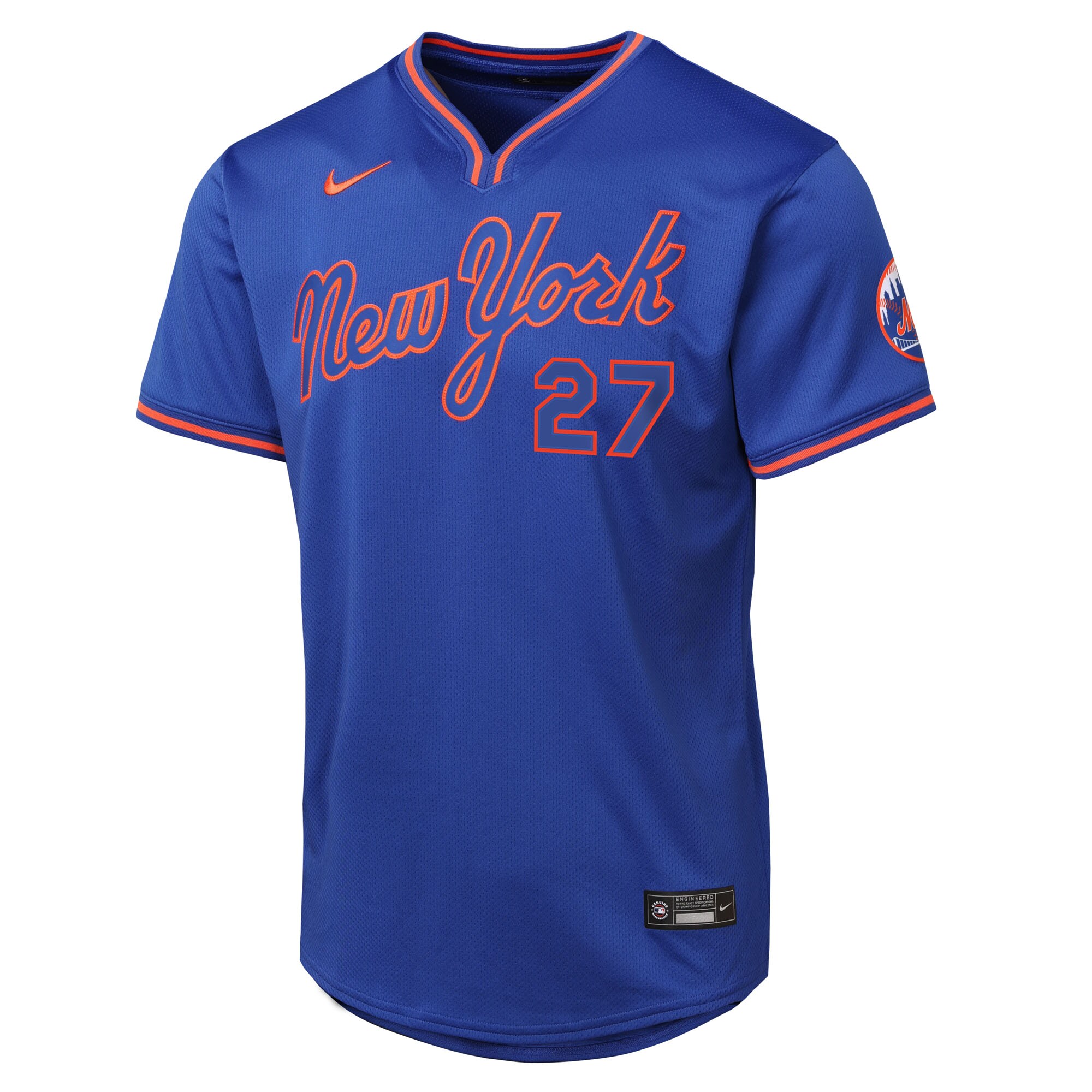 Mark Vientos New York Mets Nike Youth Alternate 2 Limited Jersey – Royal
