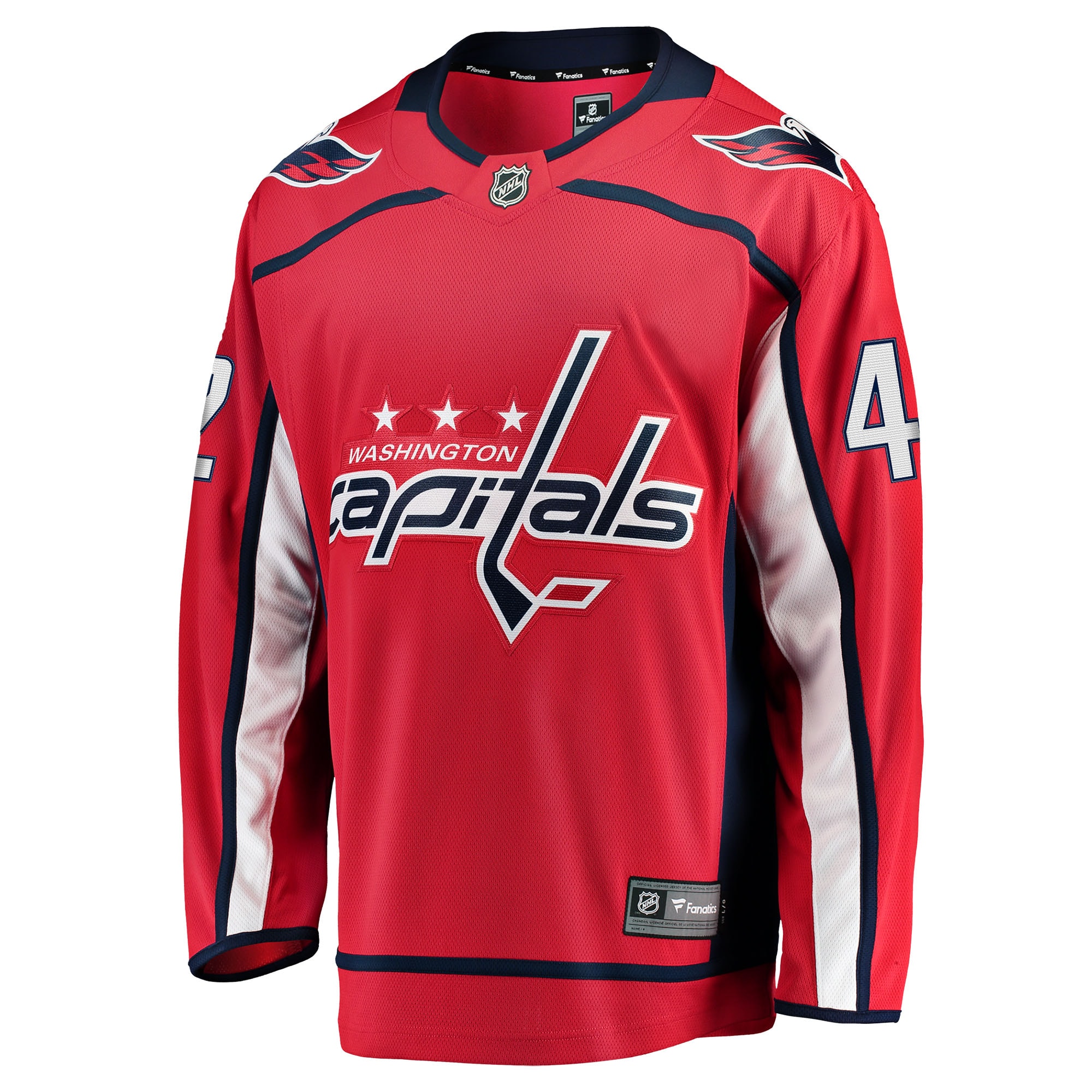 Martin Fehervary Washington Capitals Fanatics Home Breakaway Player Jersey – Red Clowdercats