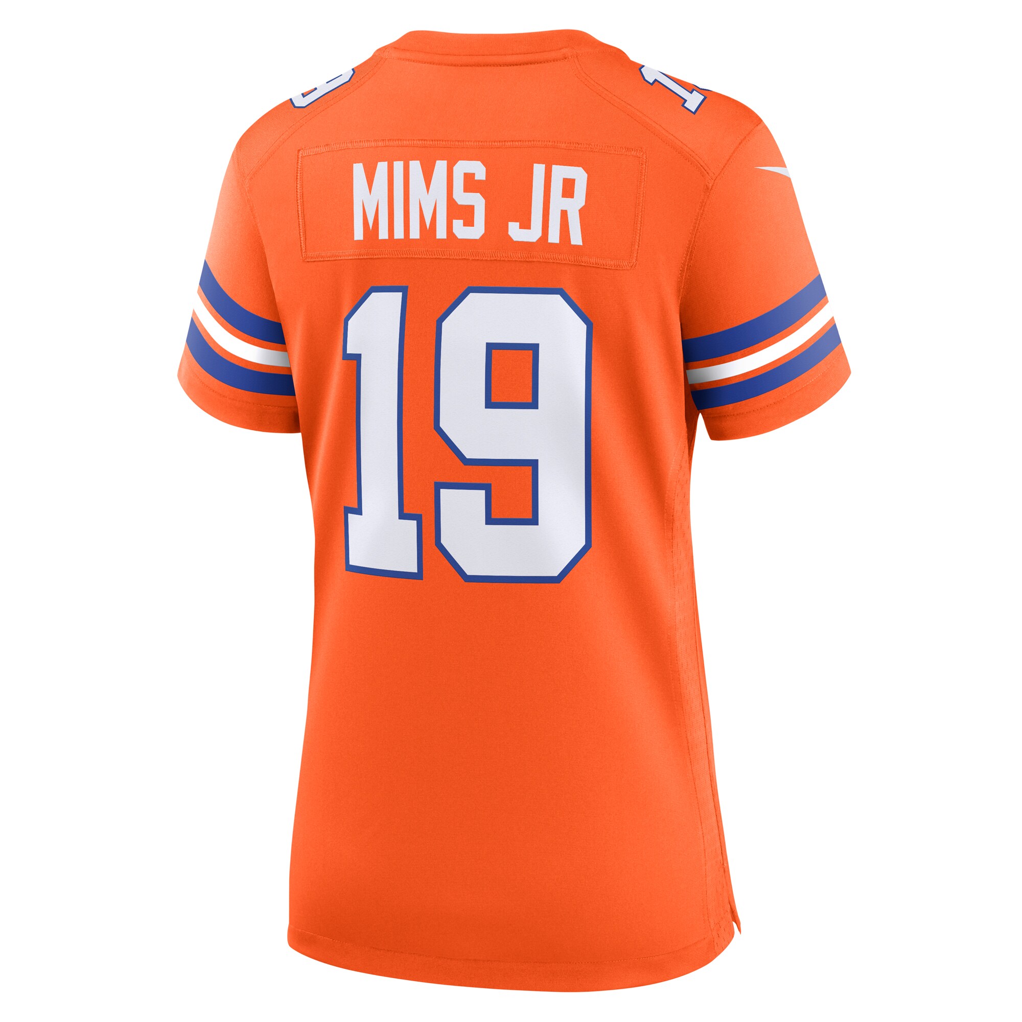 Marvin Mims Jr Denver Broncos Nike Women’s Mile High Collection 1977 Throwback Player Game Jersey – Orange Clowdercats
