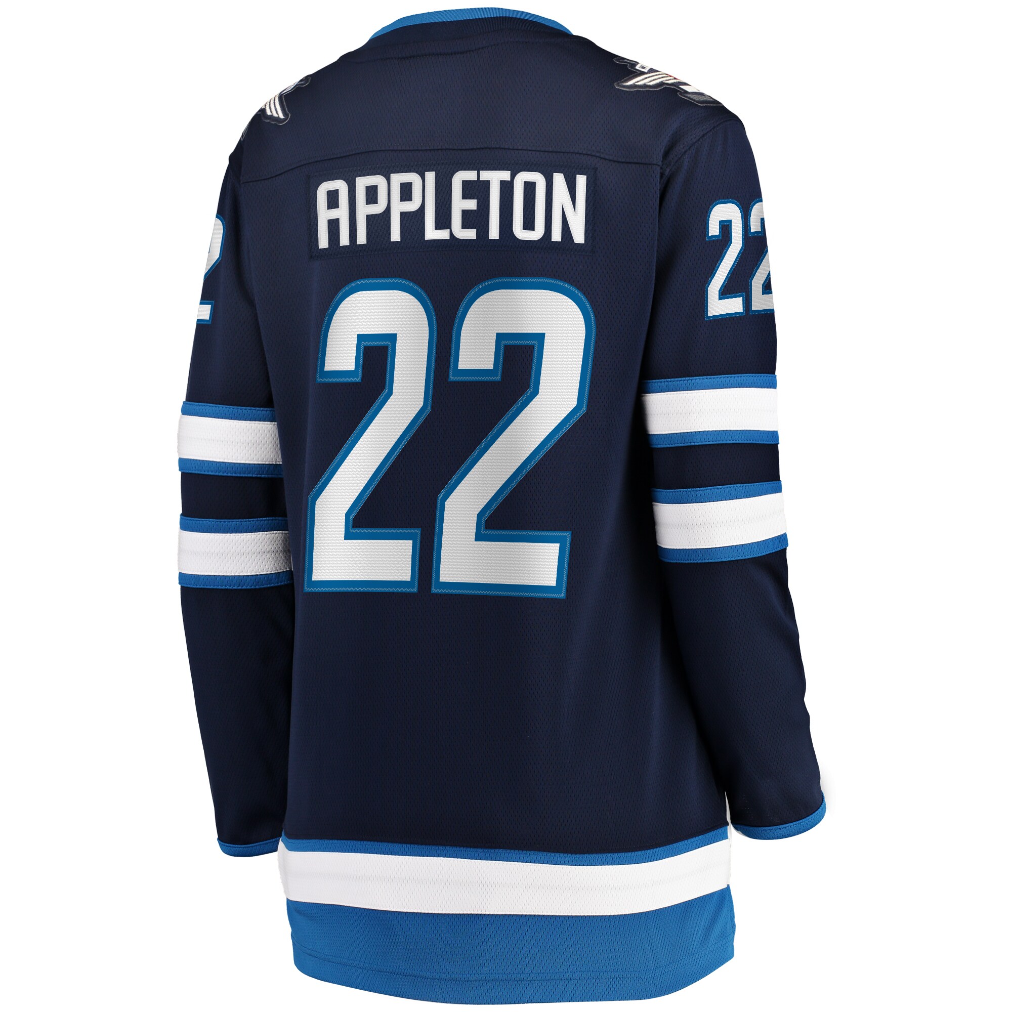 Mason Appleton Winnipeg Jets Fanatics Women’s Home Breakaway Jersey – Navy Clowdercats
