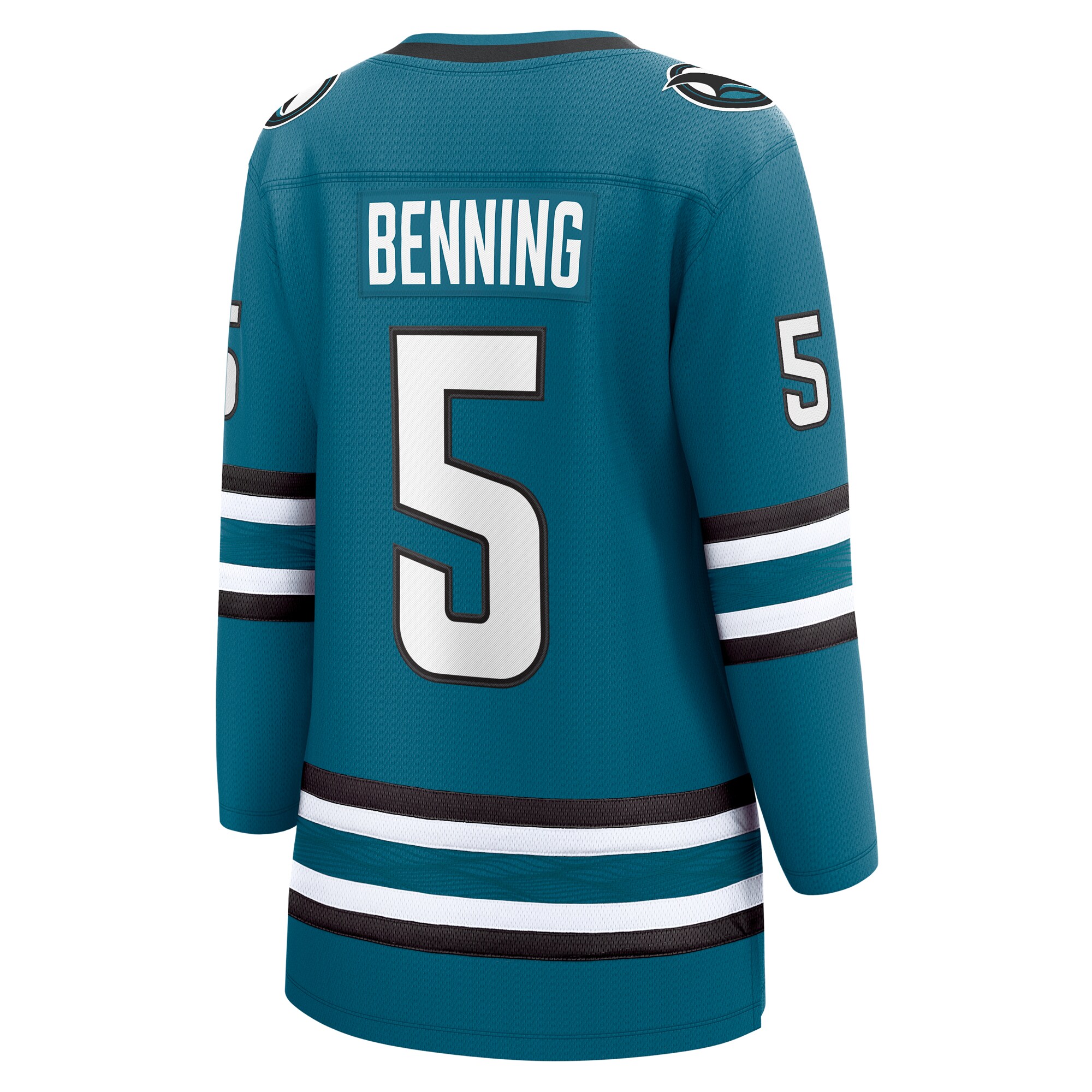 Matt Benning San Jose Sharks Fanatics Women’s Home Breakaway Player Jersey – Teal Clowdercats