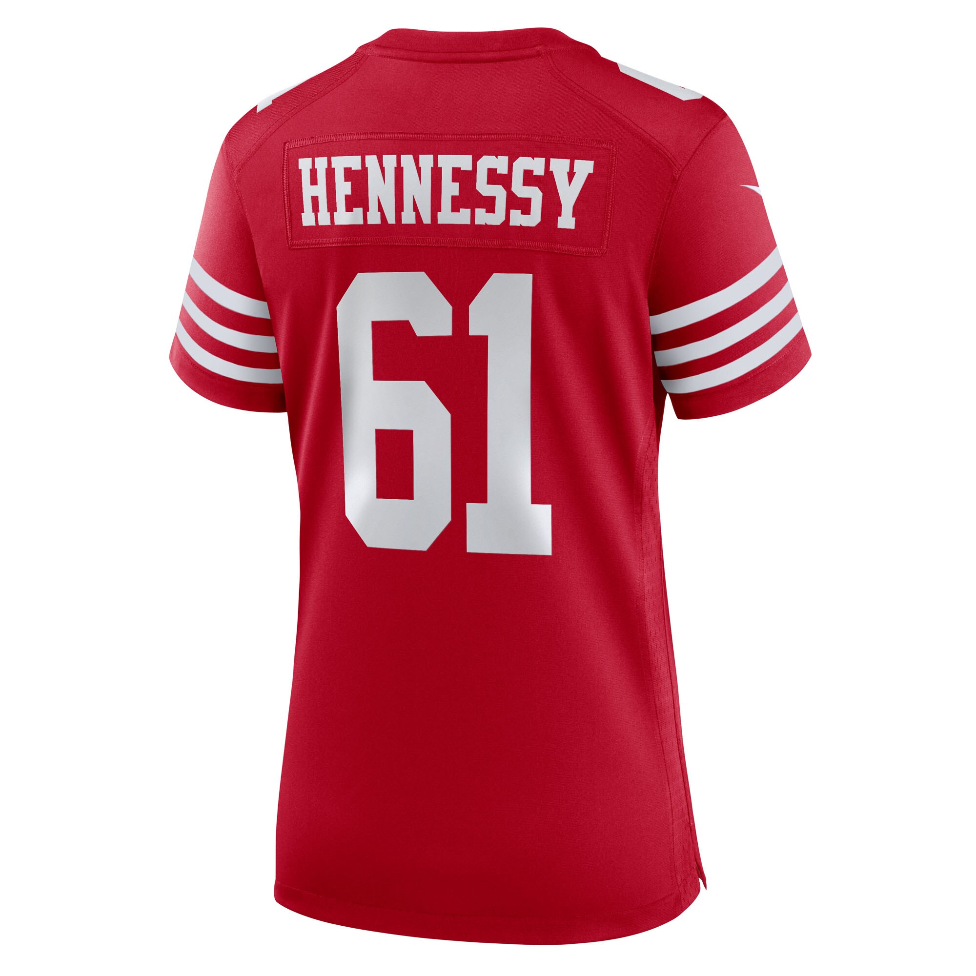 Matt Hennessy San Francisco 49ers Nike Women’s Team Game Jersey – Scarlet Clowdercats