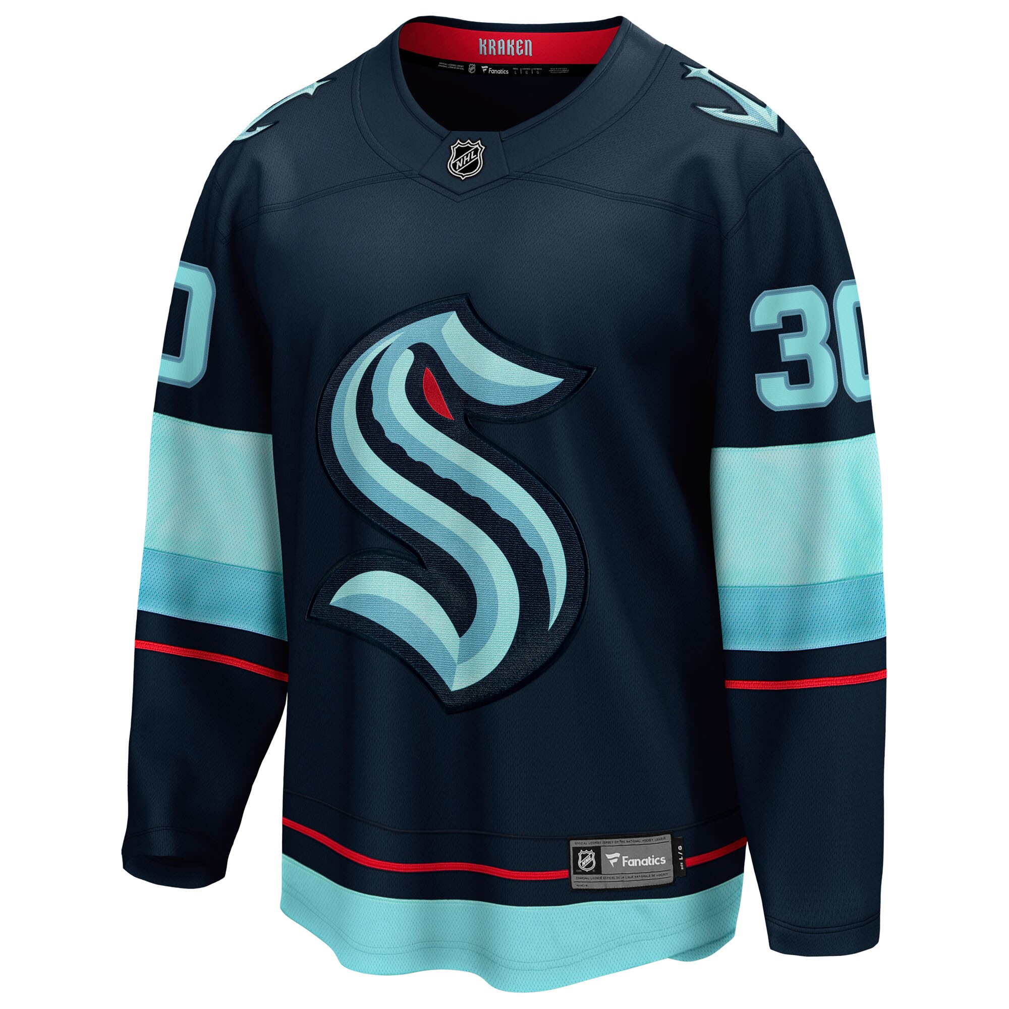 Matt Murray Seattle Kraken Fanatics Home Breakaway Jersey – Deep Sea Blue Clowdercats