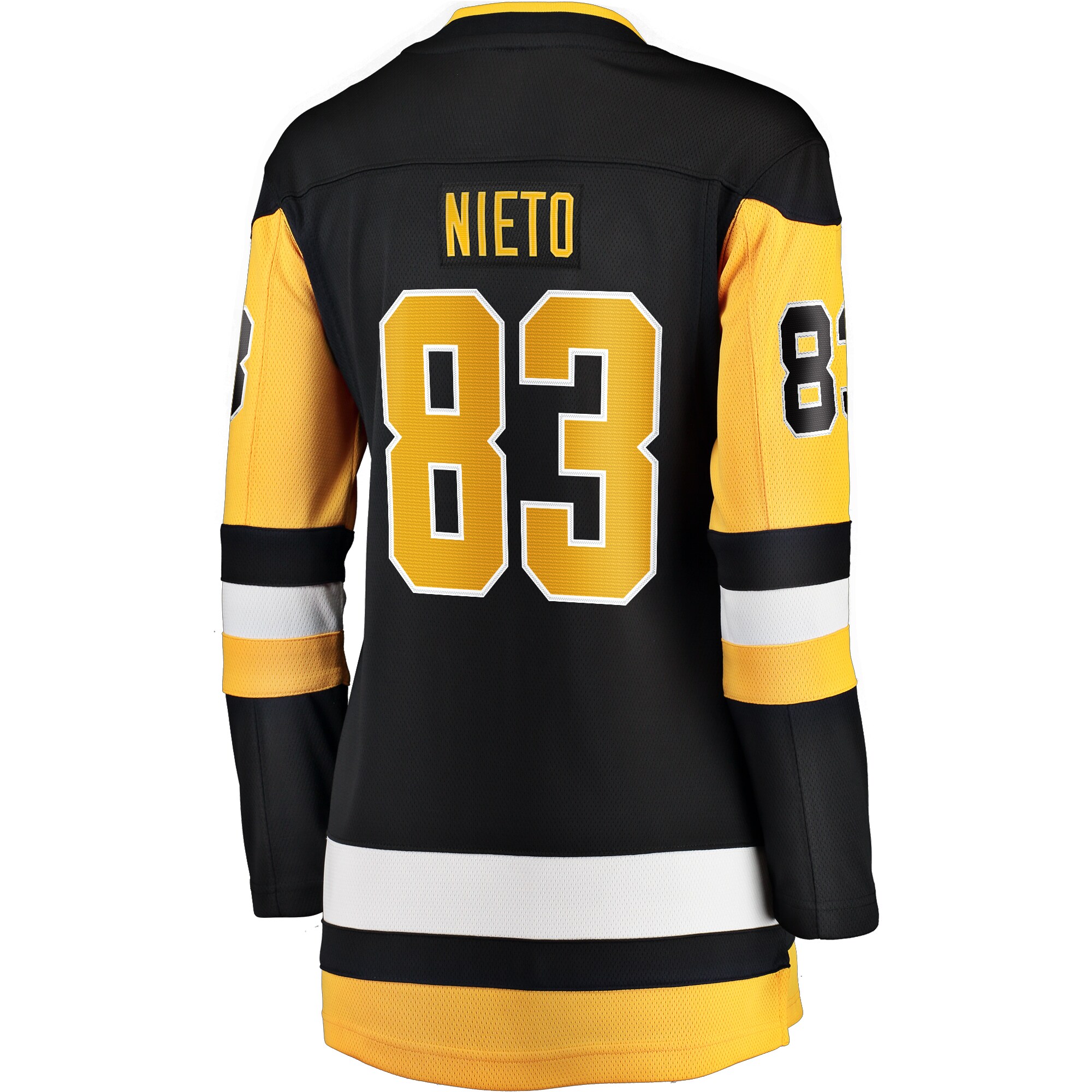 Matt Nieto Pittsburgh Penguins Fanatics Women’s Home Breakaway Player Jersey – Black Clowdercats