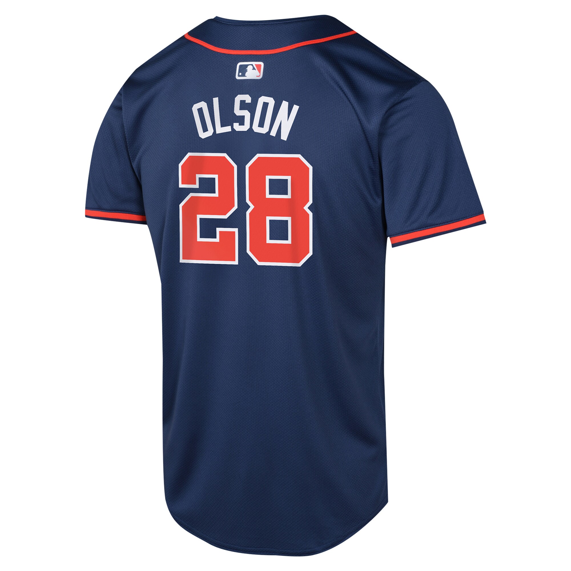 Matt Olson Atlanta Braves Nike Youth Alternate Limited Player Jersey – Navy