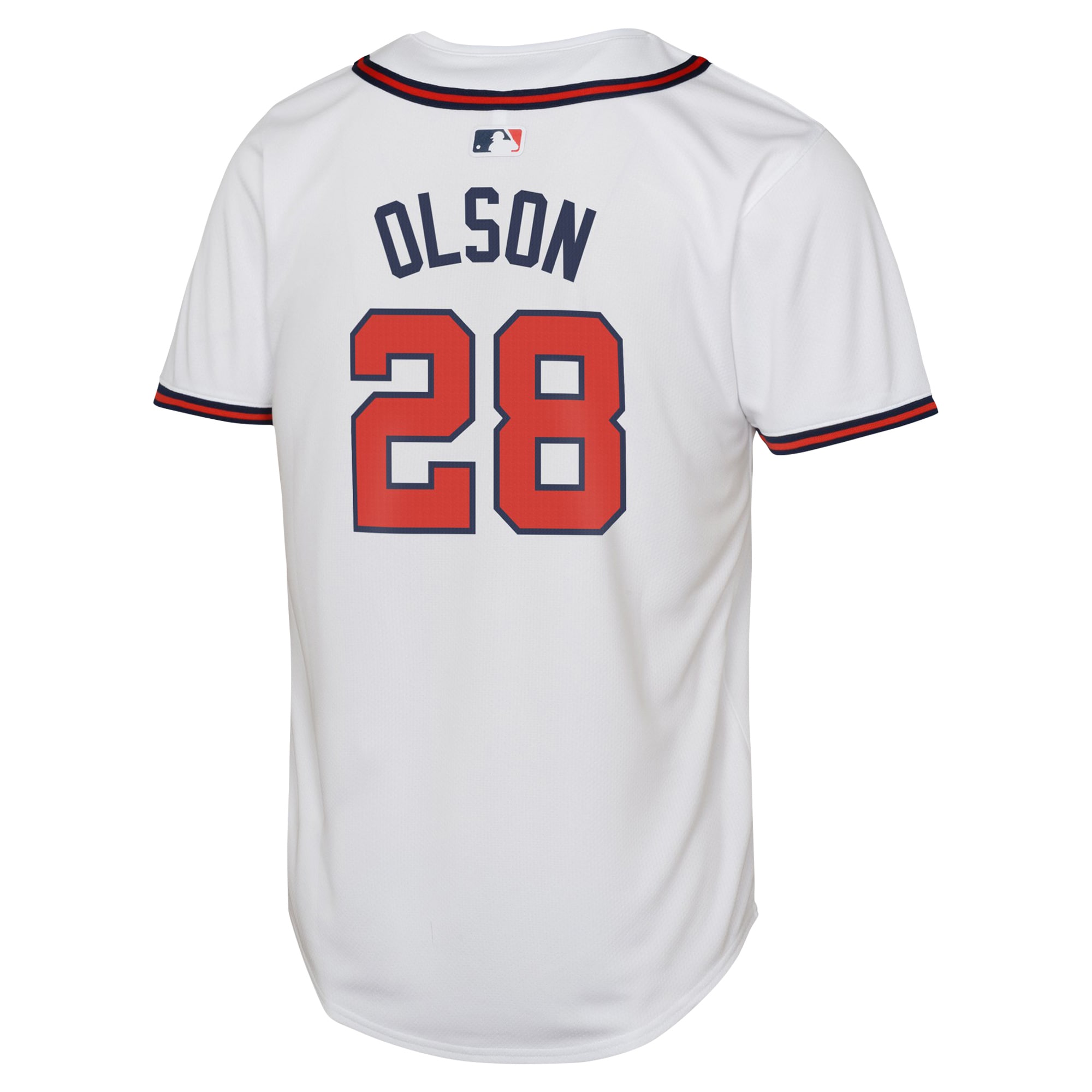 Matt Olson Atlanta Braves Nike Youth Home Limited Player Jersey – White