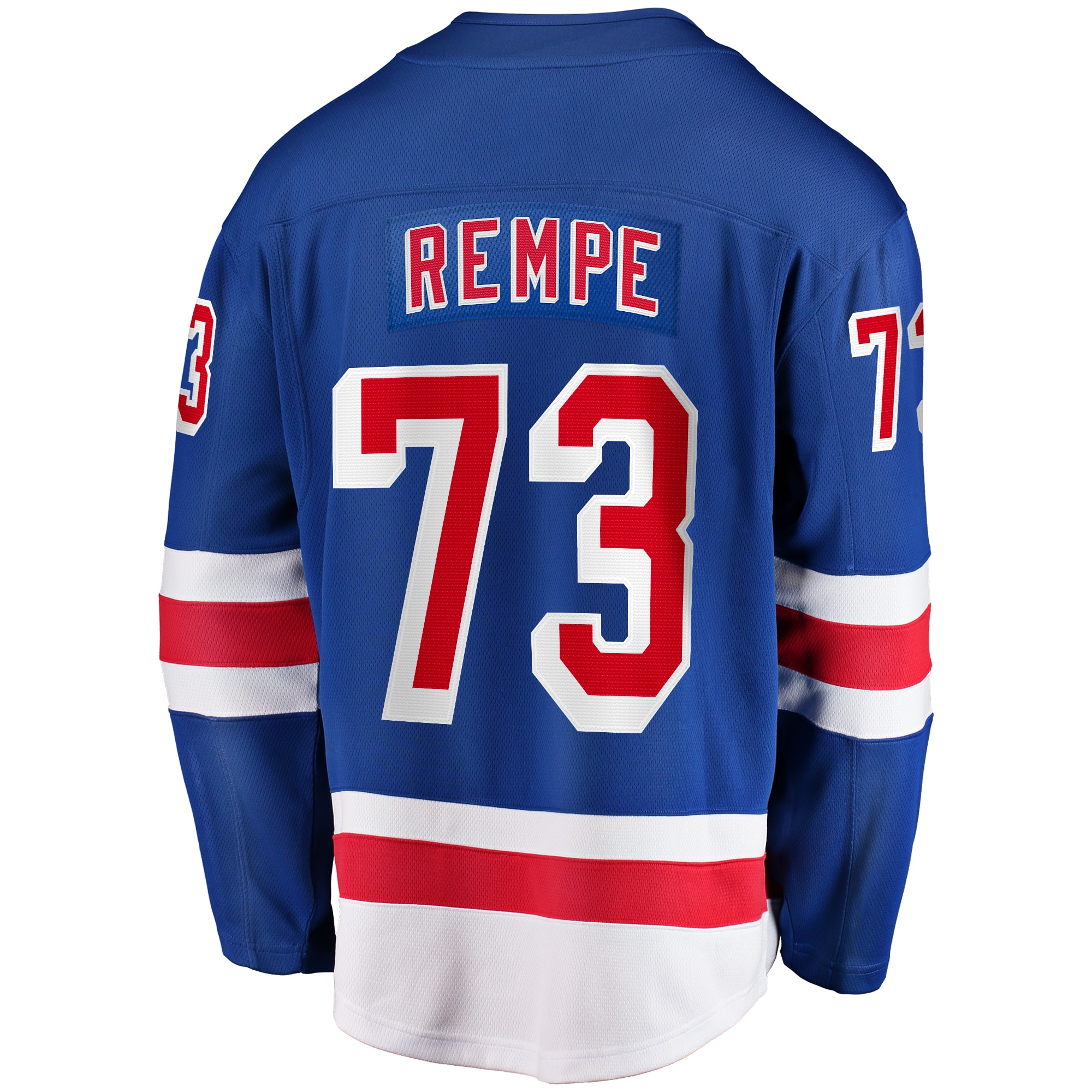 Matt Rempe New York Rangers Fanatics Home Breakaway Jersey – Blue Clowdercats