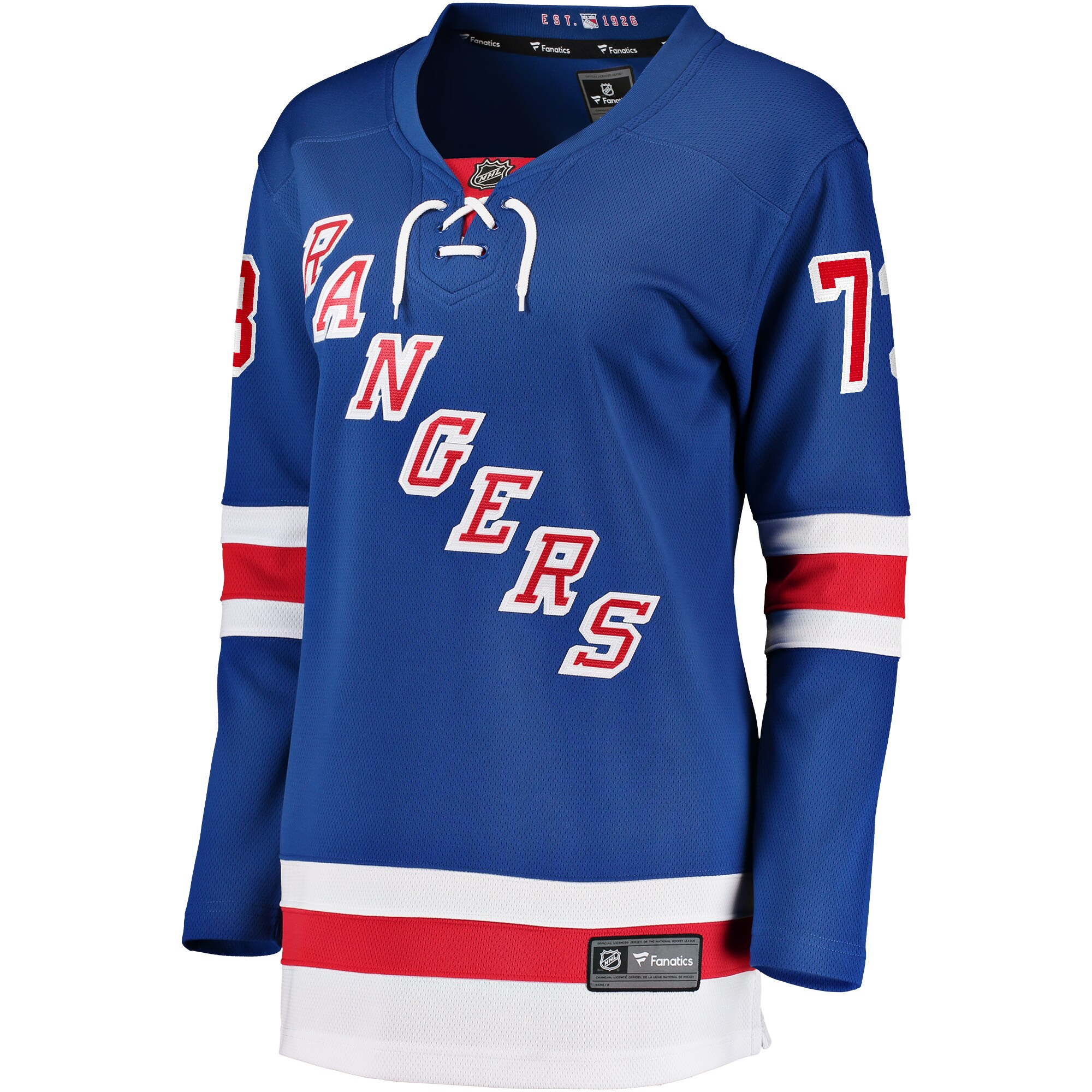 Matt Rempe New York Rangers Fanatics Women’s Home Breakaway Jersey – Blue Clowdercats