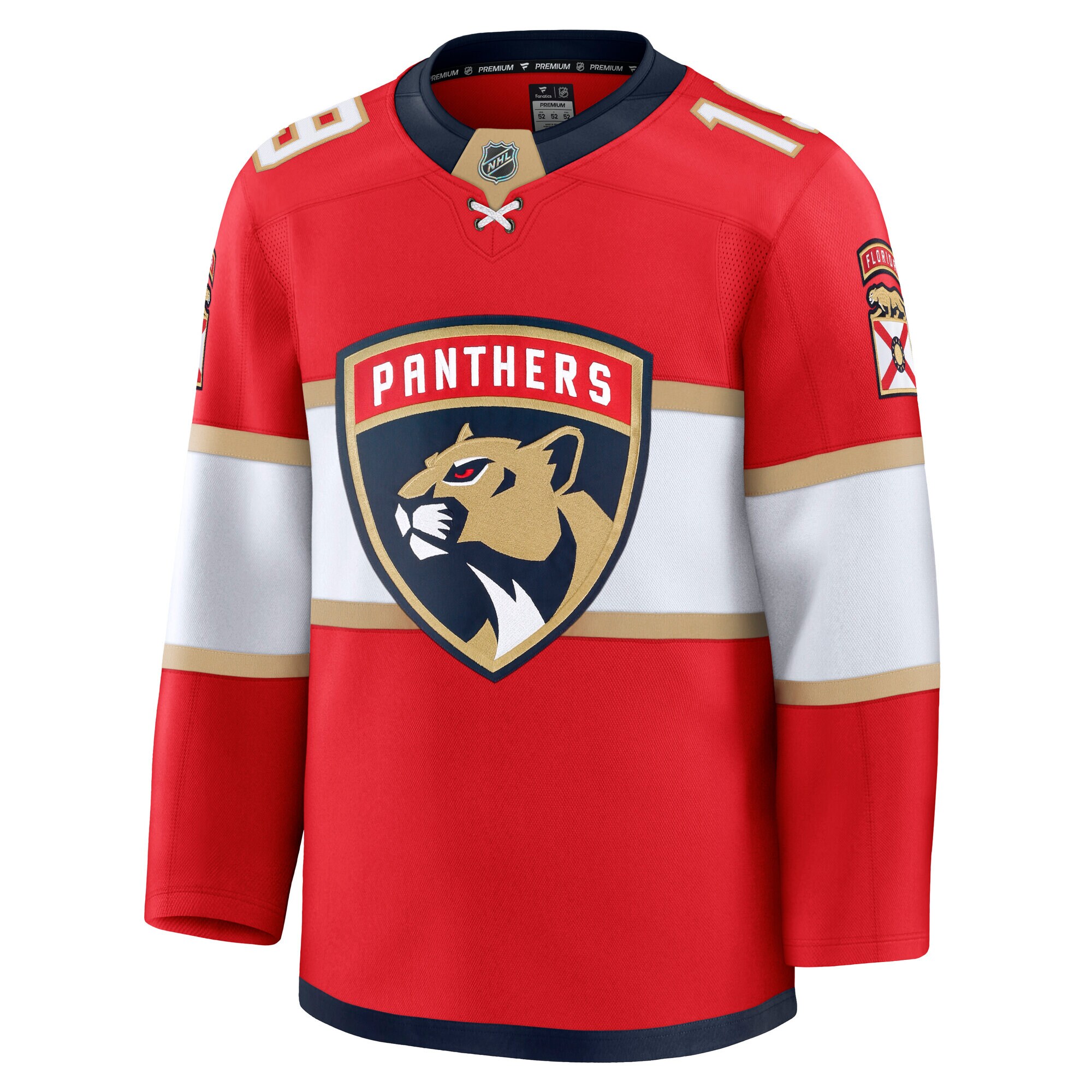 Matthew Tkachuk Florida Panthers Fanatics Home Premium Jersey – Red Clowdercats