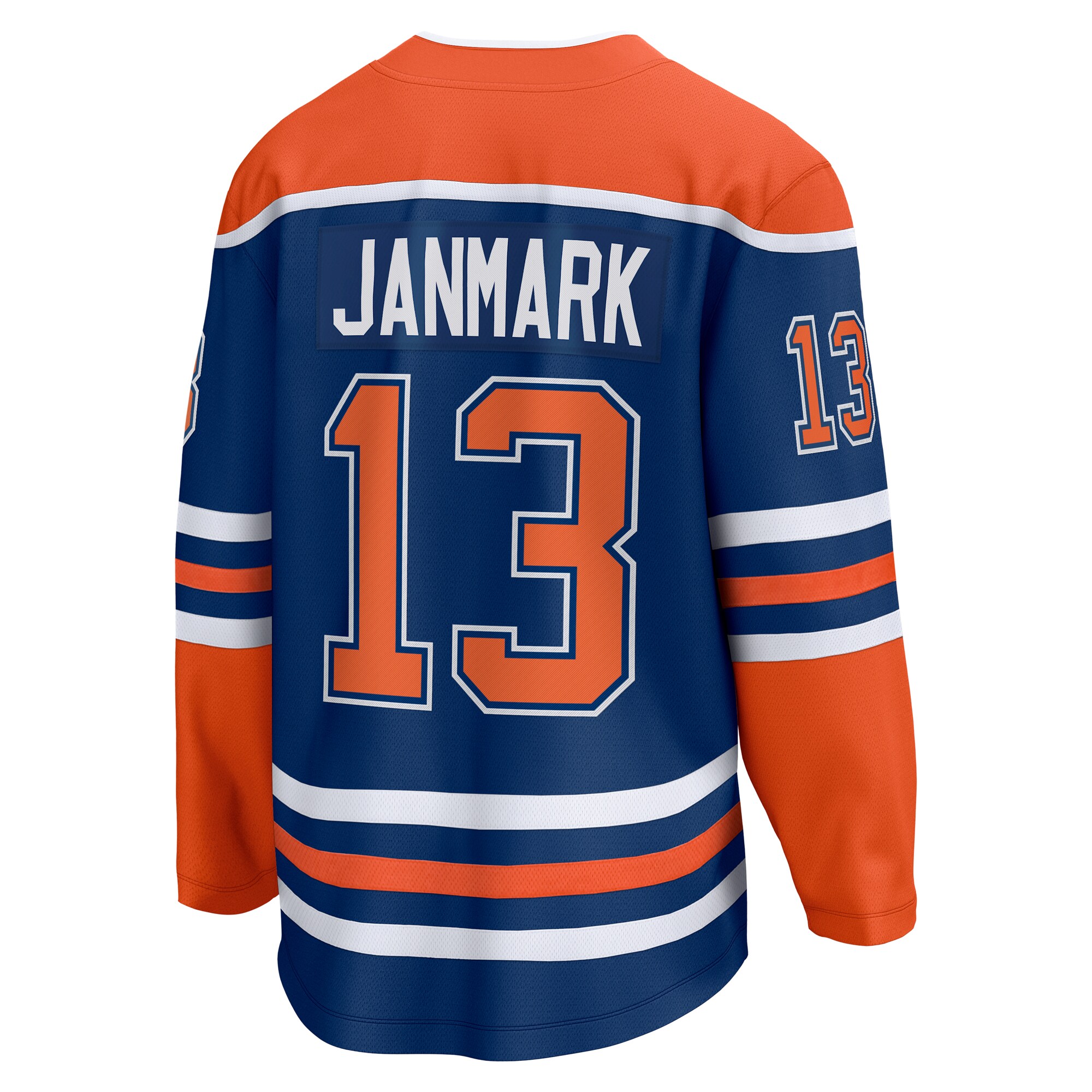 Mattias Janmark Edmonton Oilers Fanatics Home Breakaway Jersey – Royal Clowdercats