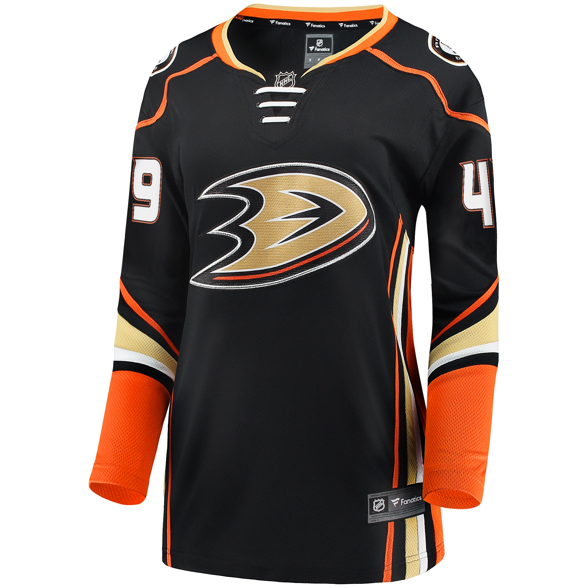 Max Jones Anaheim Ducks Fanatics Women’s Home Breakaway Player Jersey – Black Clowdercats
