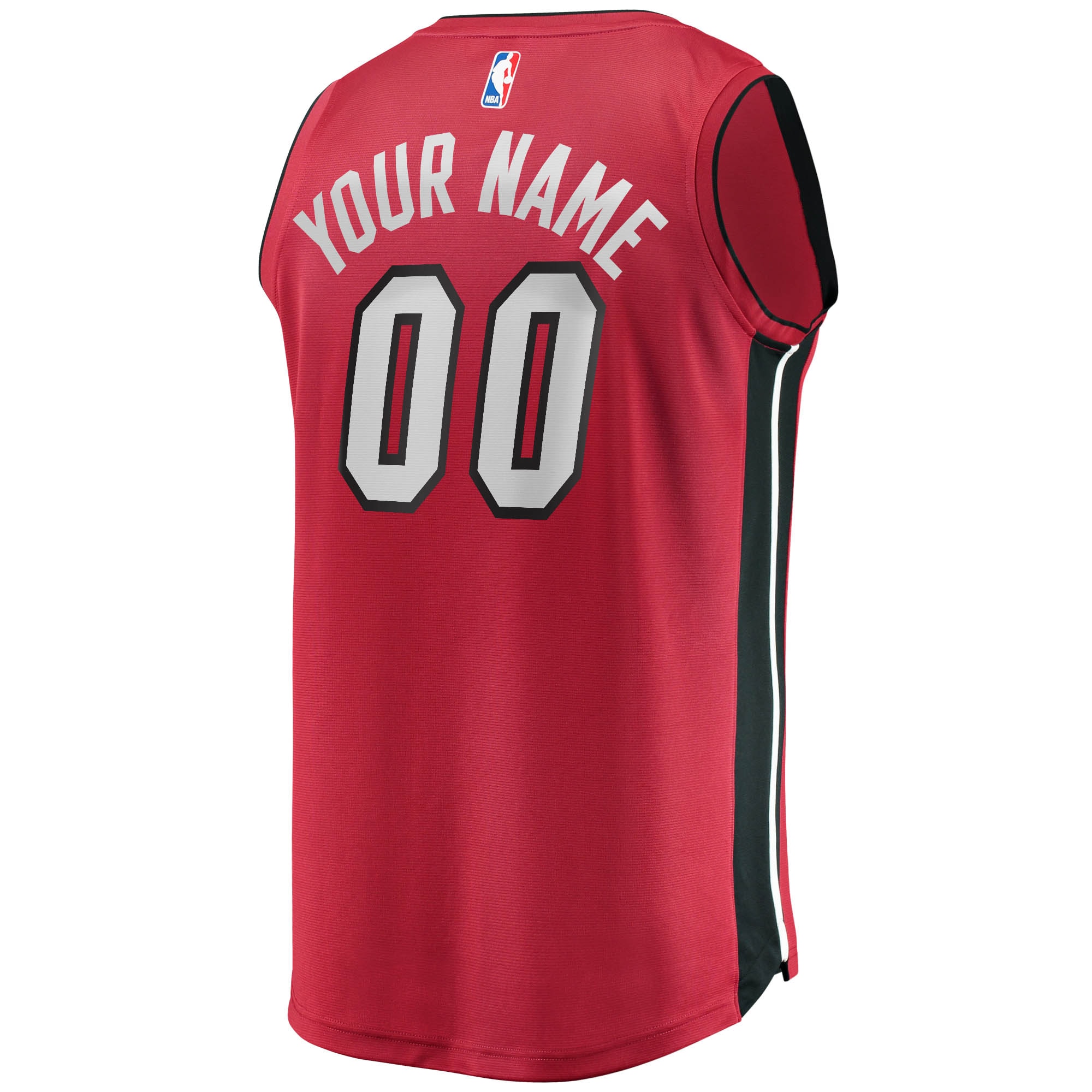 Miami Heat Fanatics Youth Fast Break Replica Custom Jersey Red – Statement Edition Clowdercats