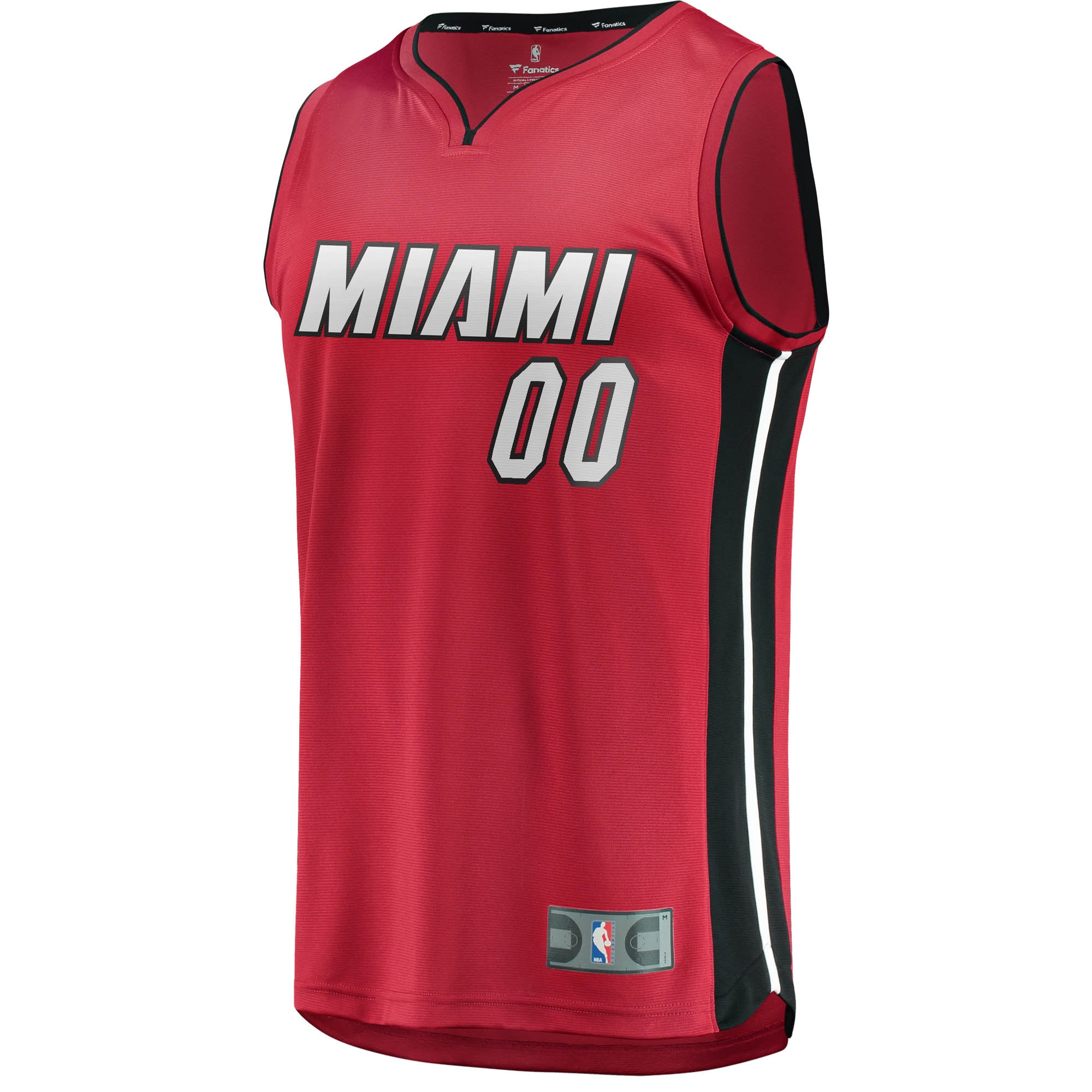Miami Heat Fanatics Youth Fast Break Replica Custom Jersey Red – Statement Edition Clowdercats