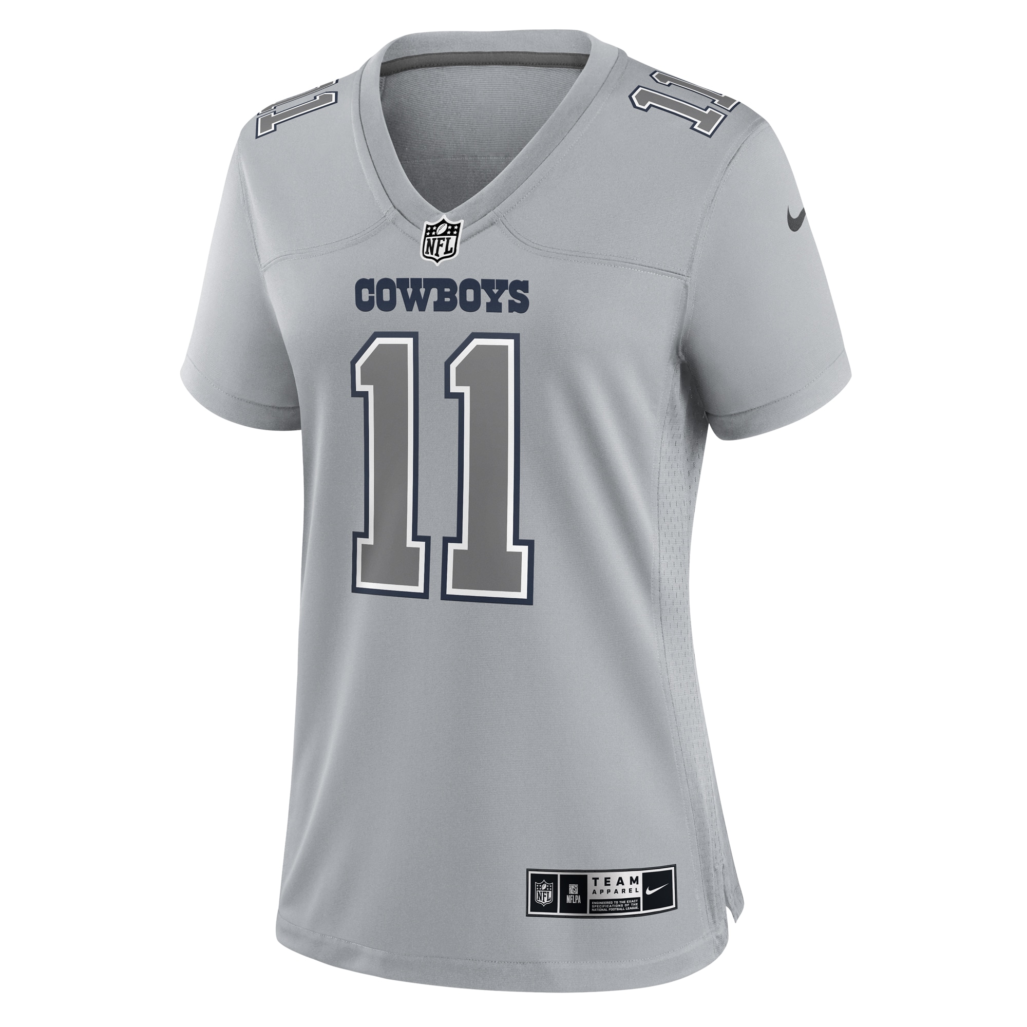 Micah Parsons Dallas Cowboys Nike Women’s Atmosphere Fashion Game Jersey – Gray Clowdercats